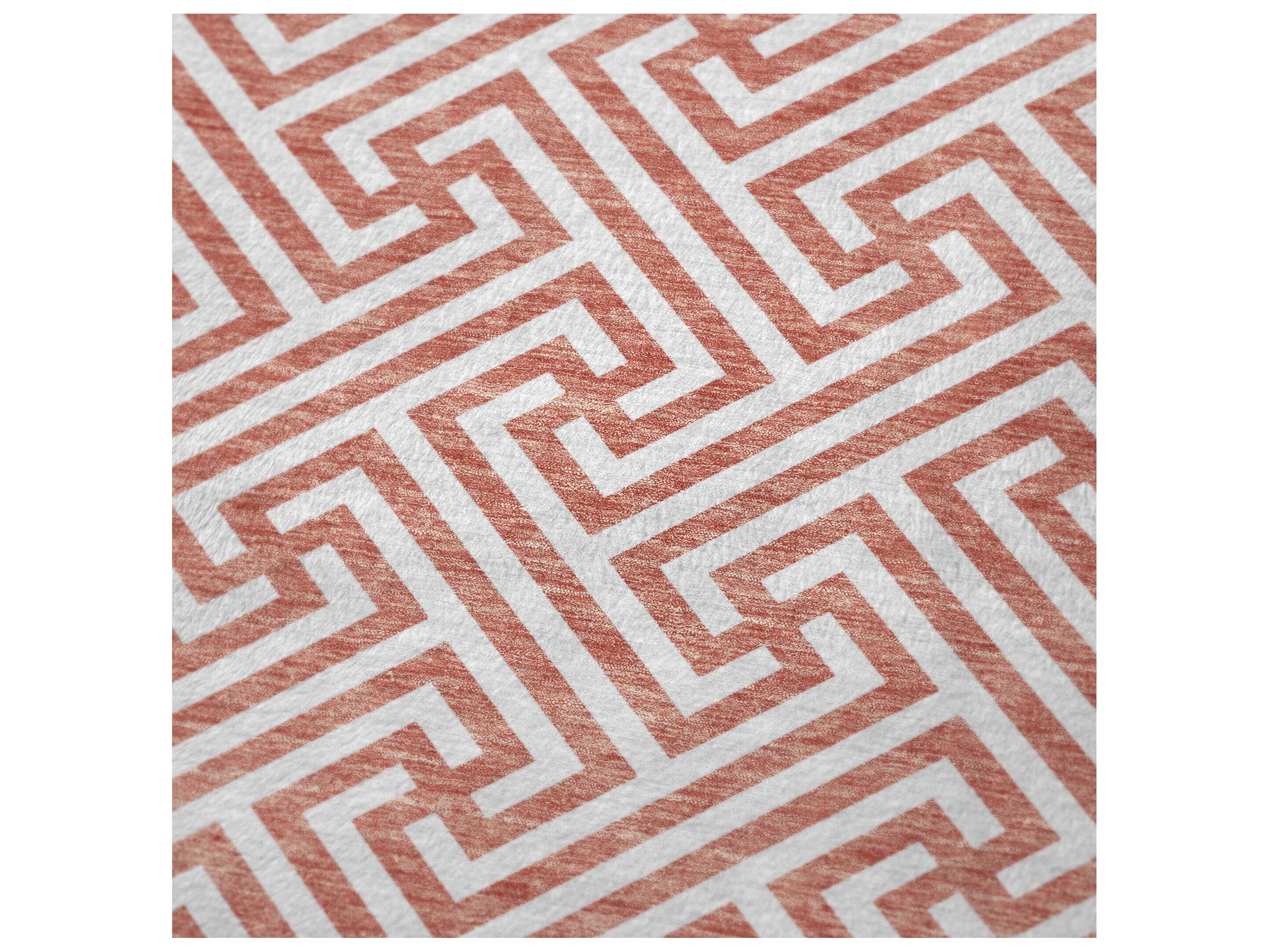 Dalyn Sherpa Orange Polyester Throw
