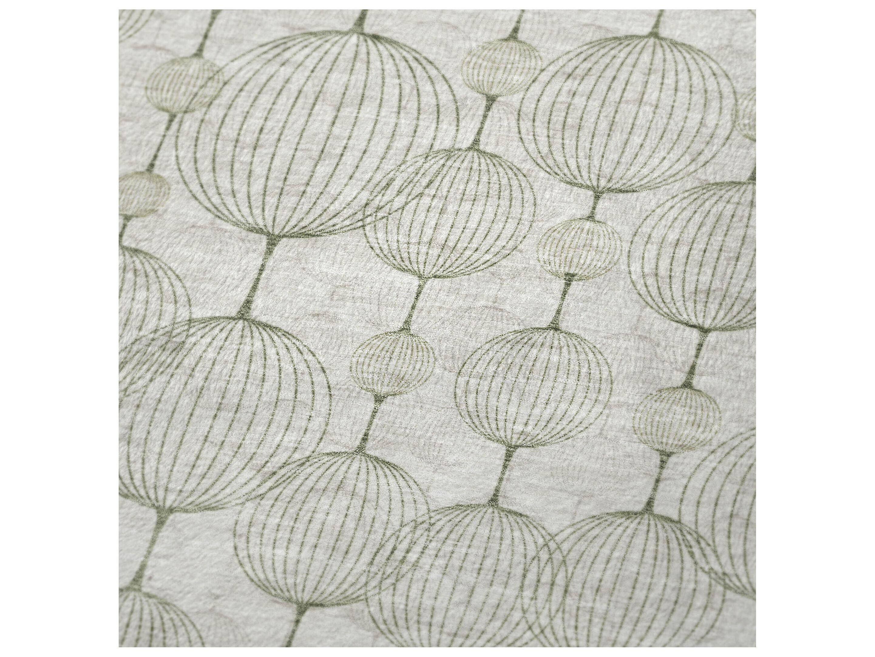 Dalyn Sherpa Green Polyester Throw