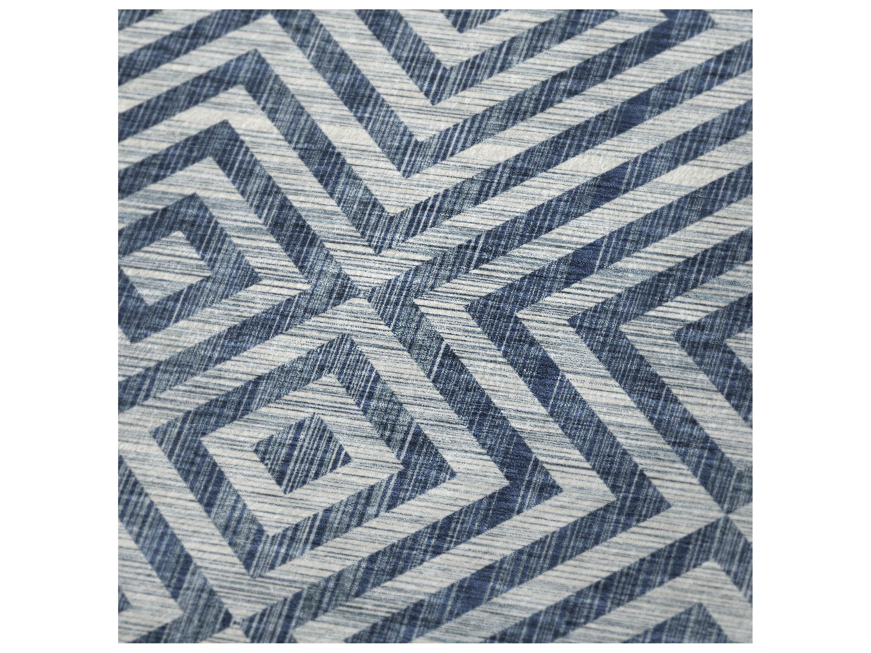 Dalyn Sherpa Blue Polyester Throw