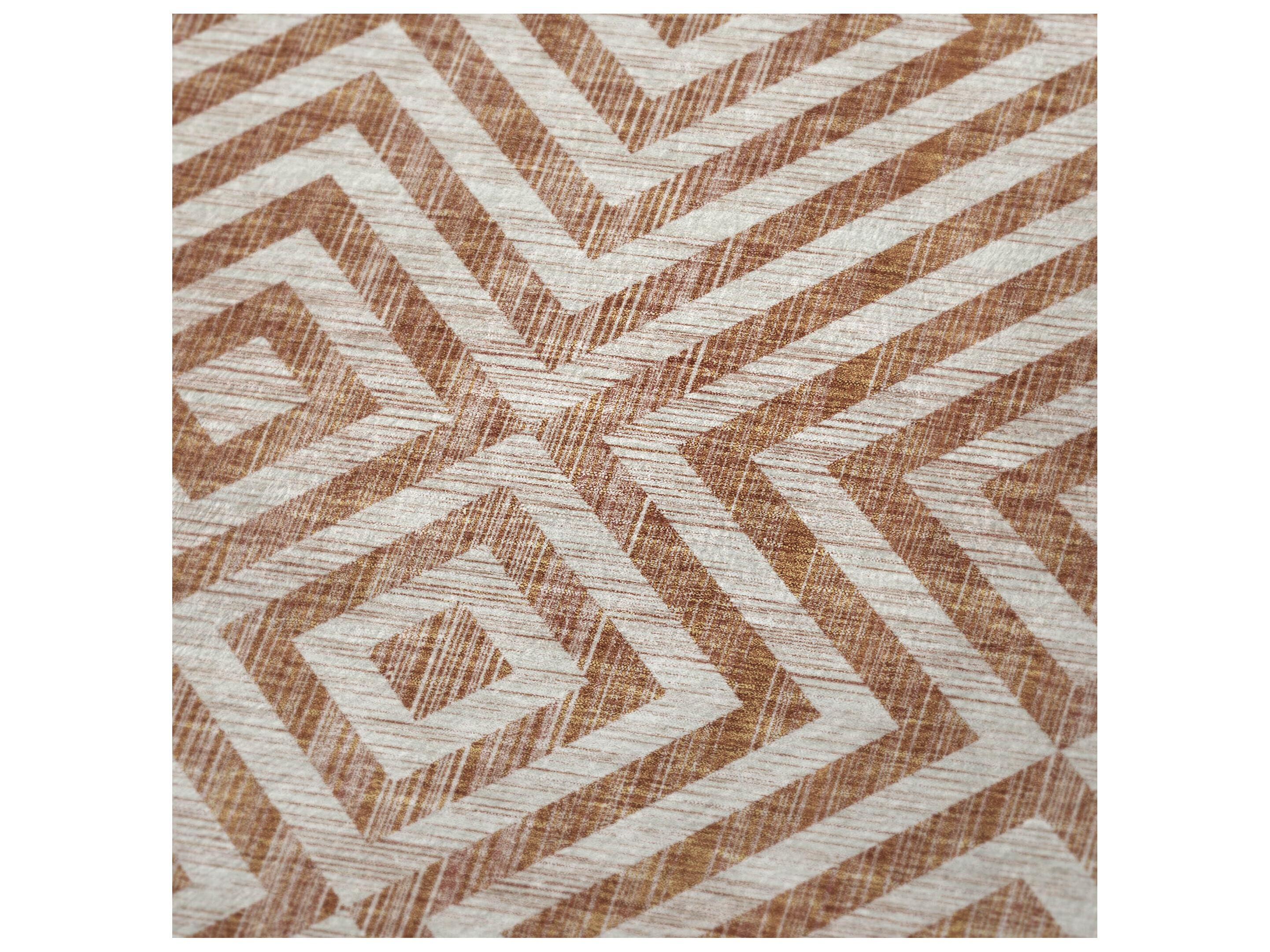 Dalyn Sherpa Orange Polyester Throw