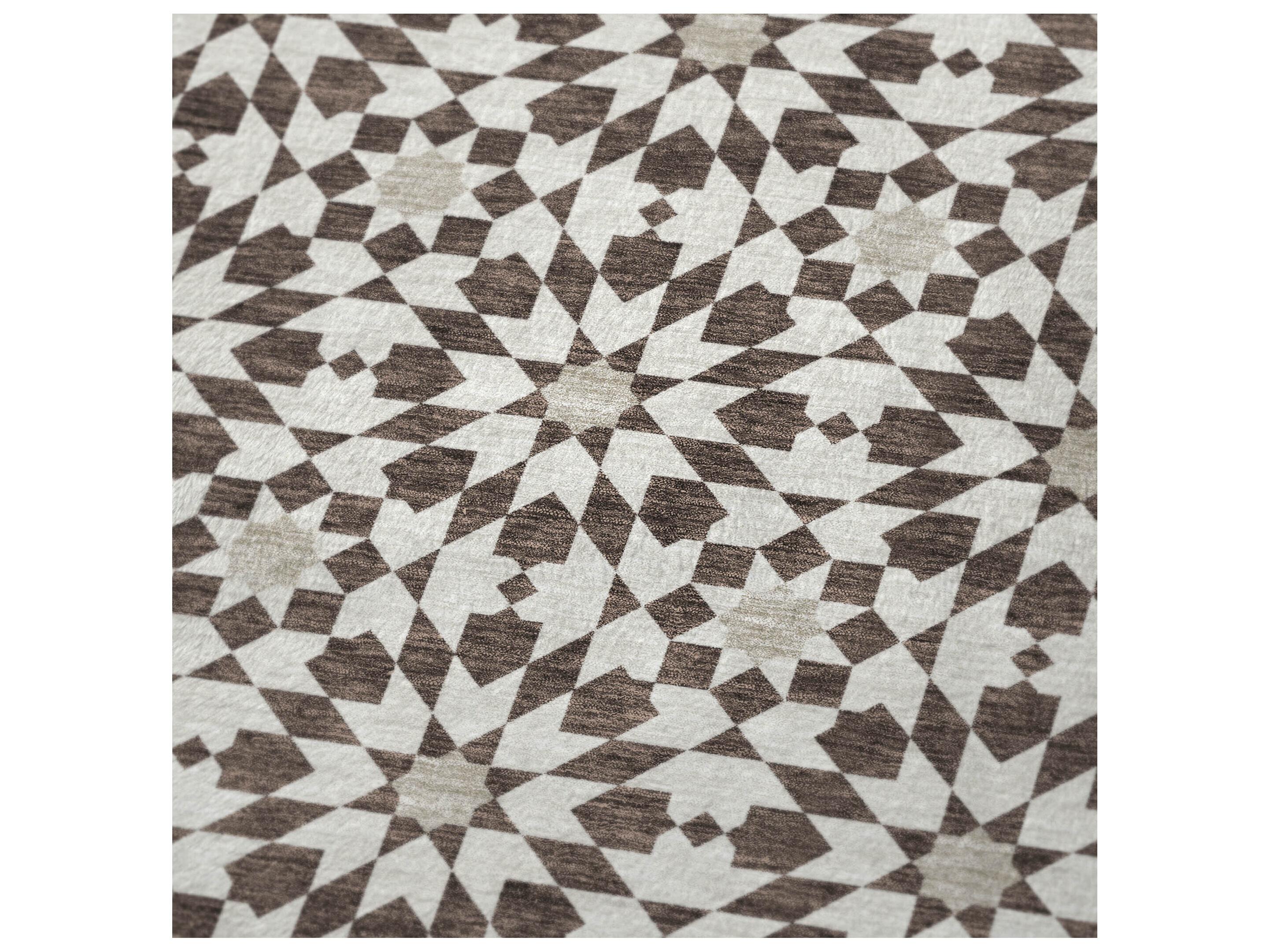 Dalyn Sherpa Brown Polyester Throw