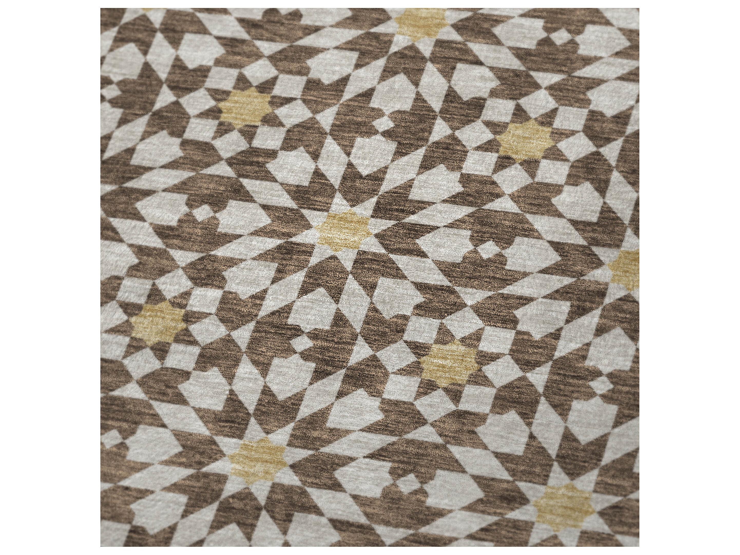 Dalyn Sherpa Brown Polyester Throw