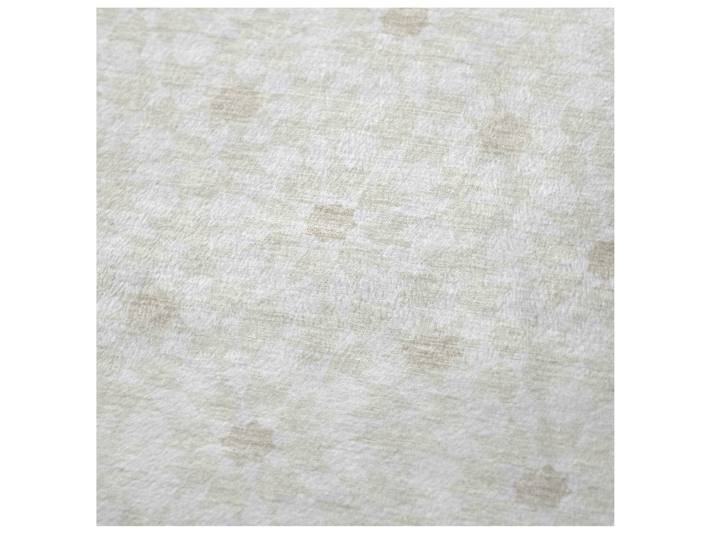 Dalyn Sherpa Ivory Polyester Throw