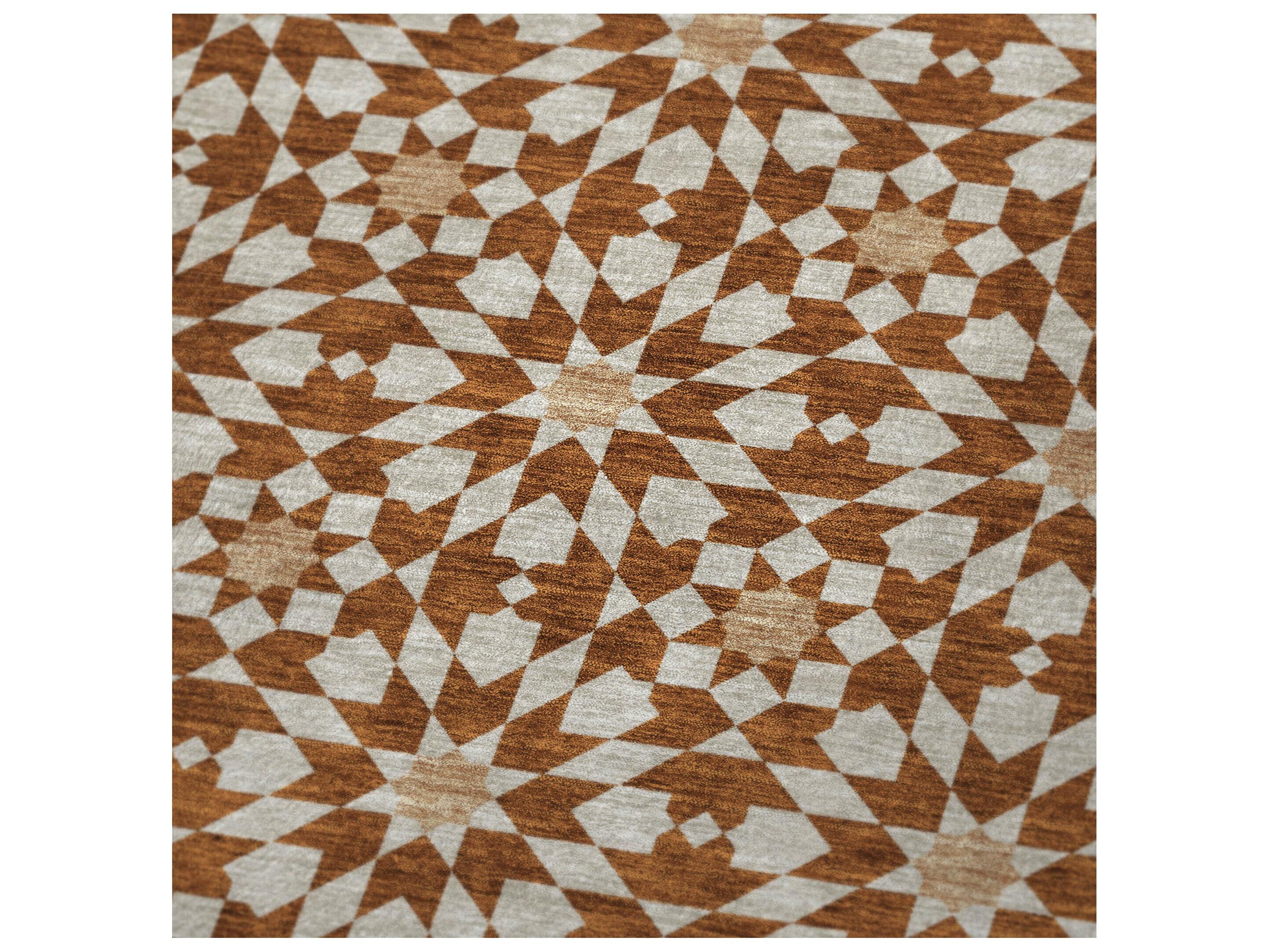 Dalyn Sherpa Orange Polyester Throw