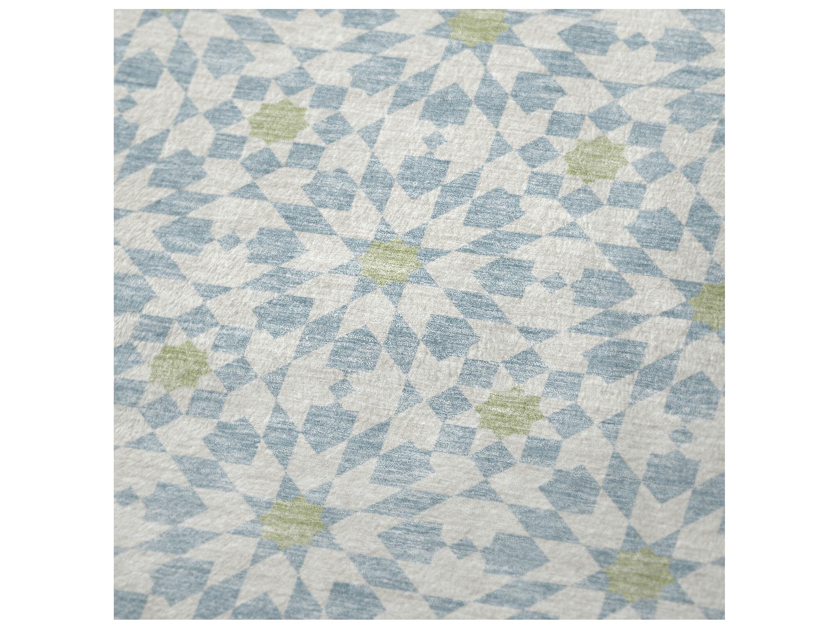 Dalyn Sherpa Blue Polyester Throw