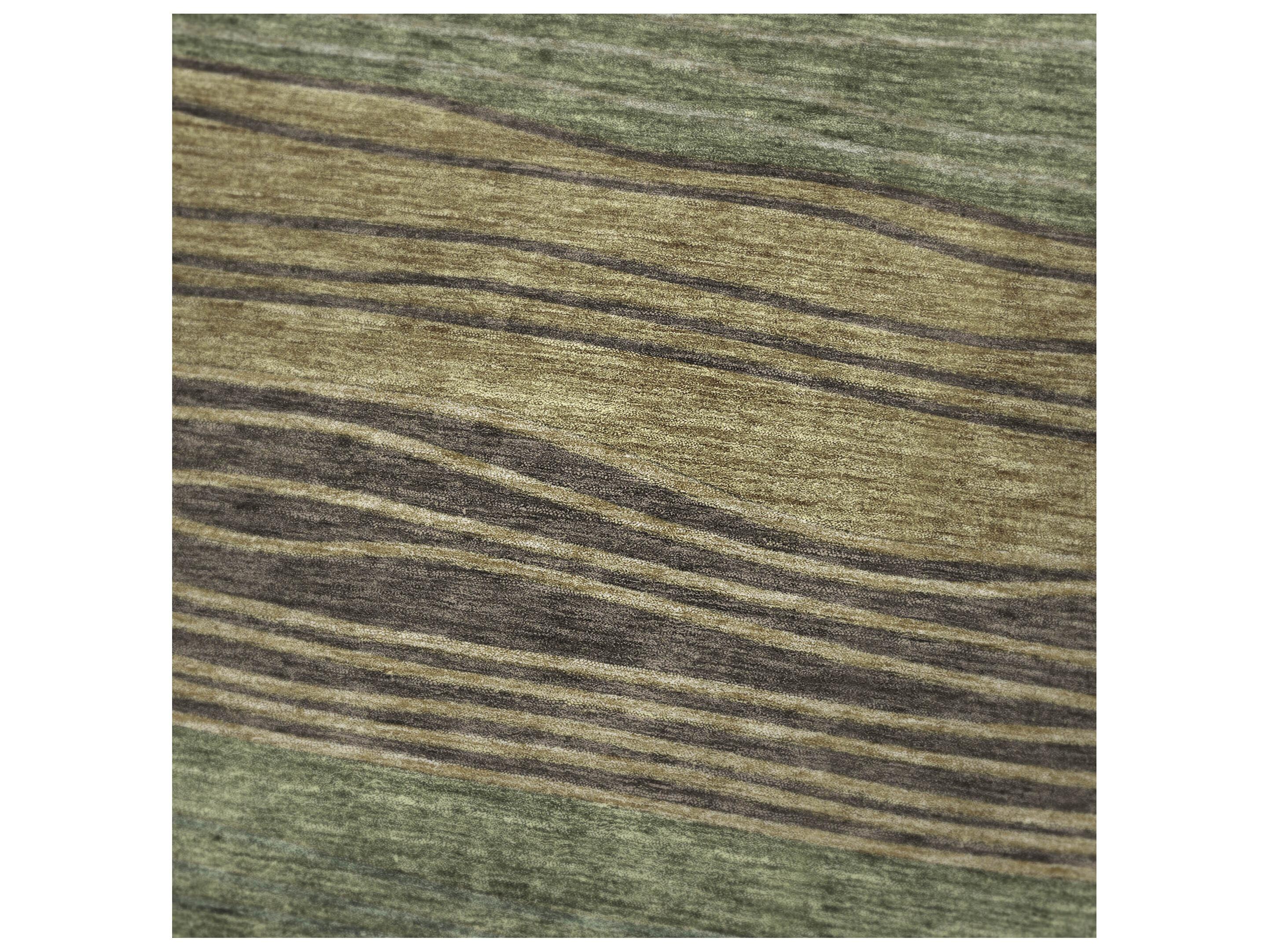 Dalyn Sherpa Green Polyester Throw