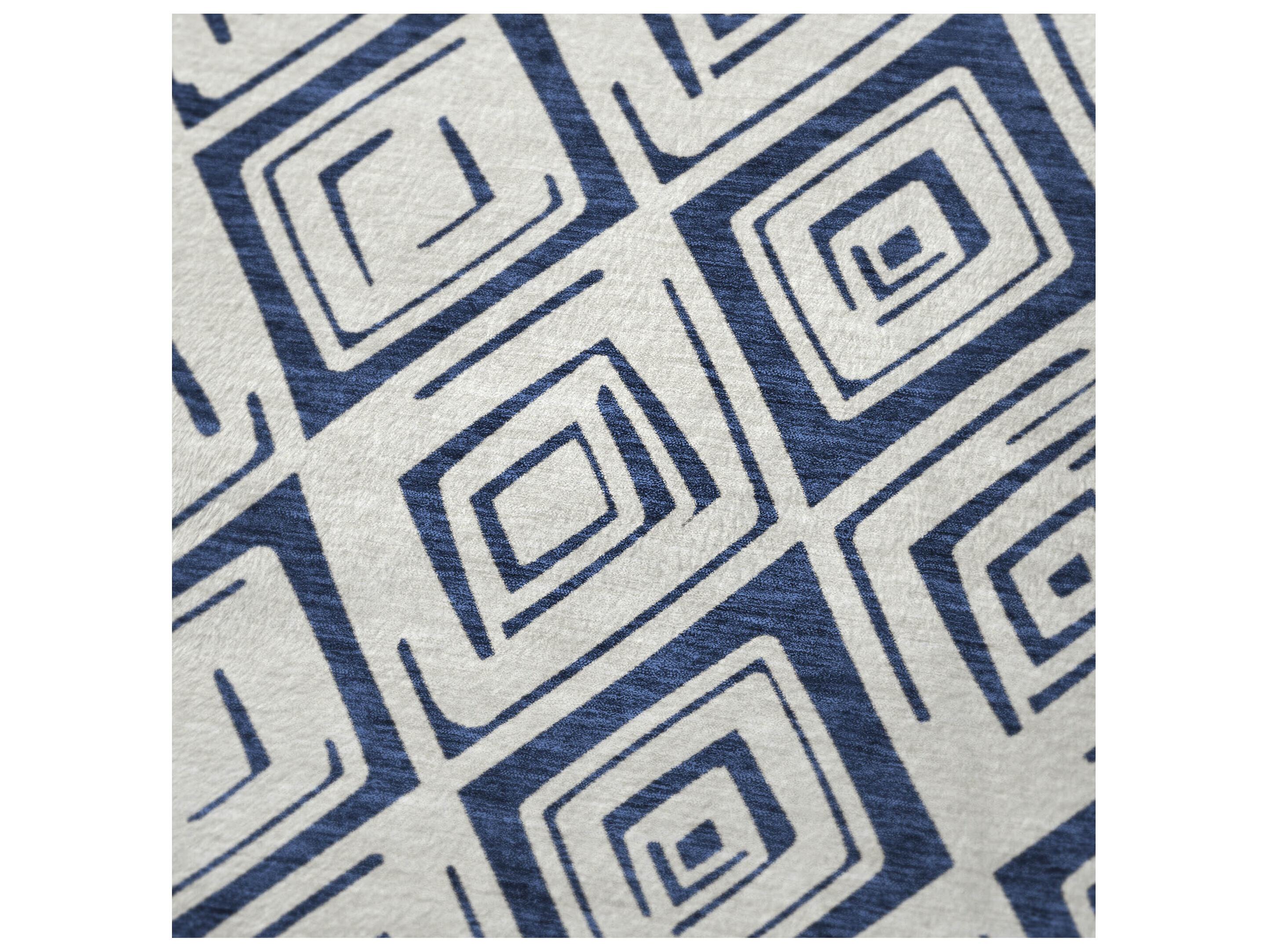 Dalyn Sherpa Blue Polyester Throw