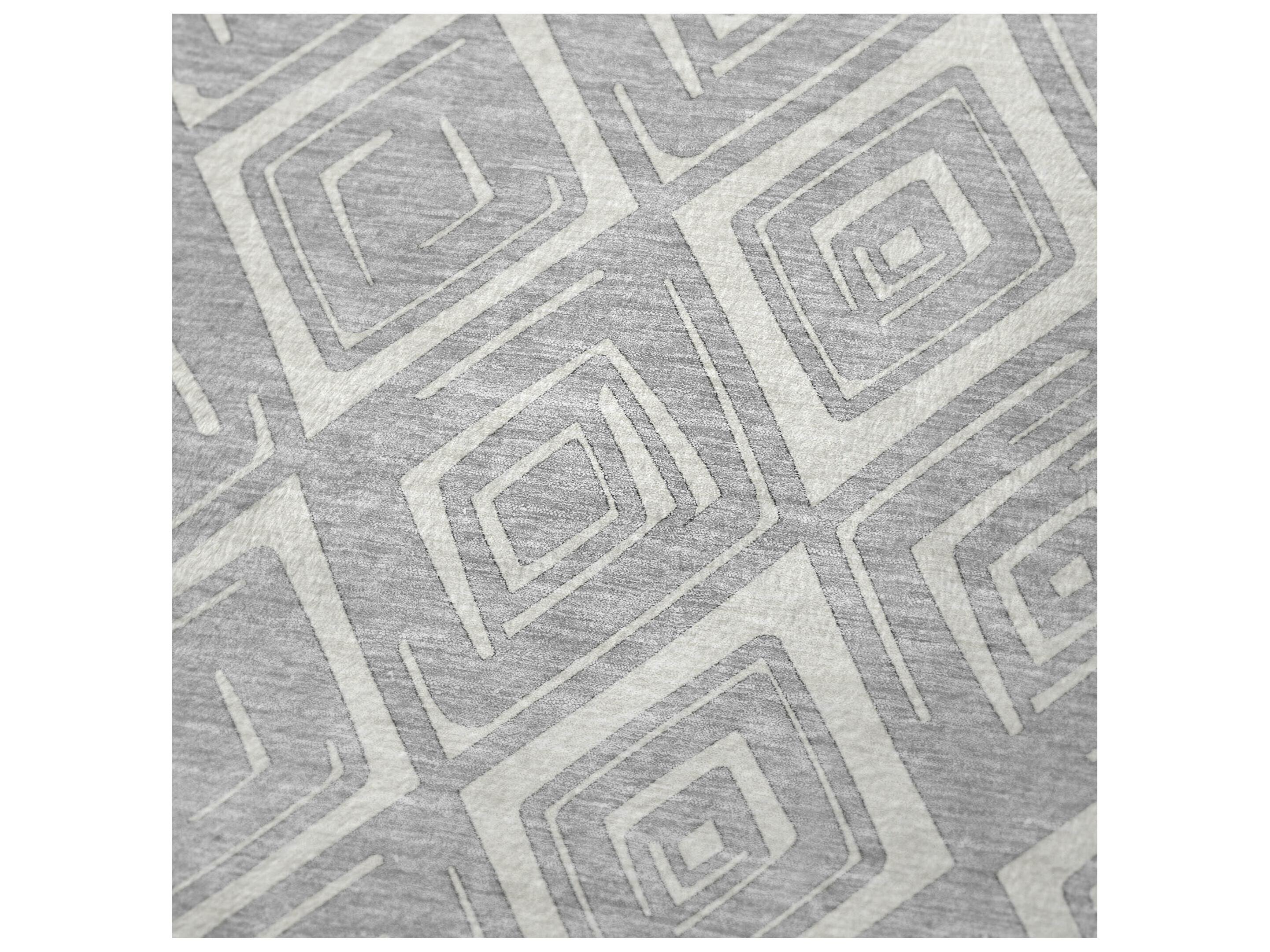 Dalyn Sherpa Gray Polyester Throw