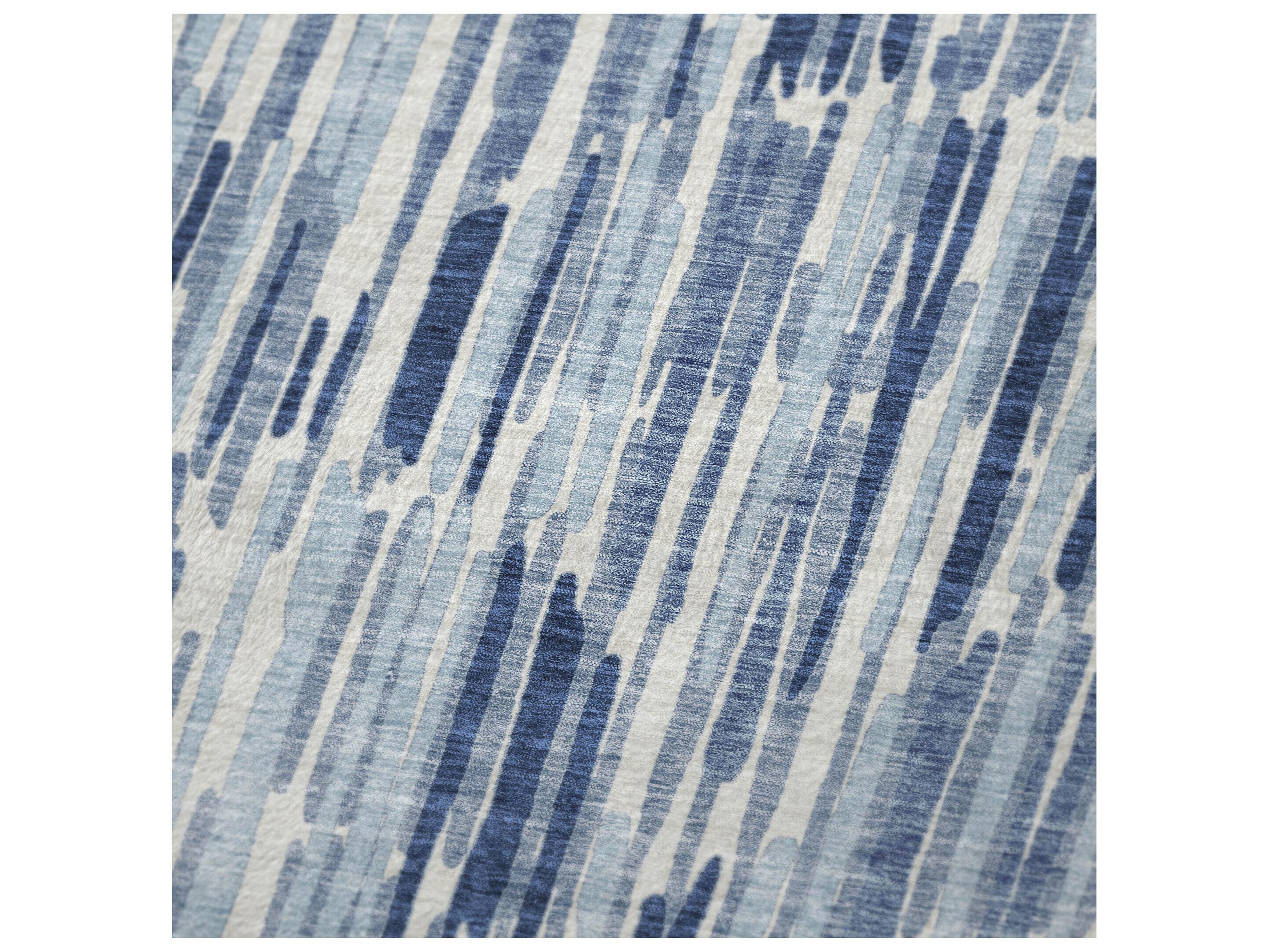Dalyn Sherpa Blue Polyester Throw