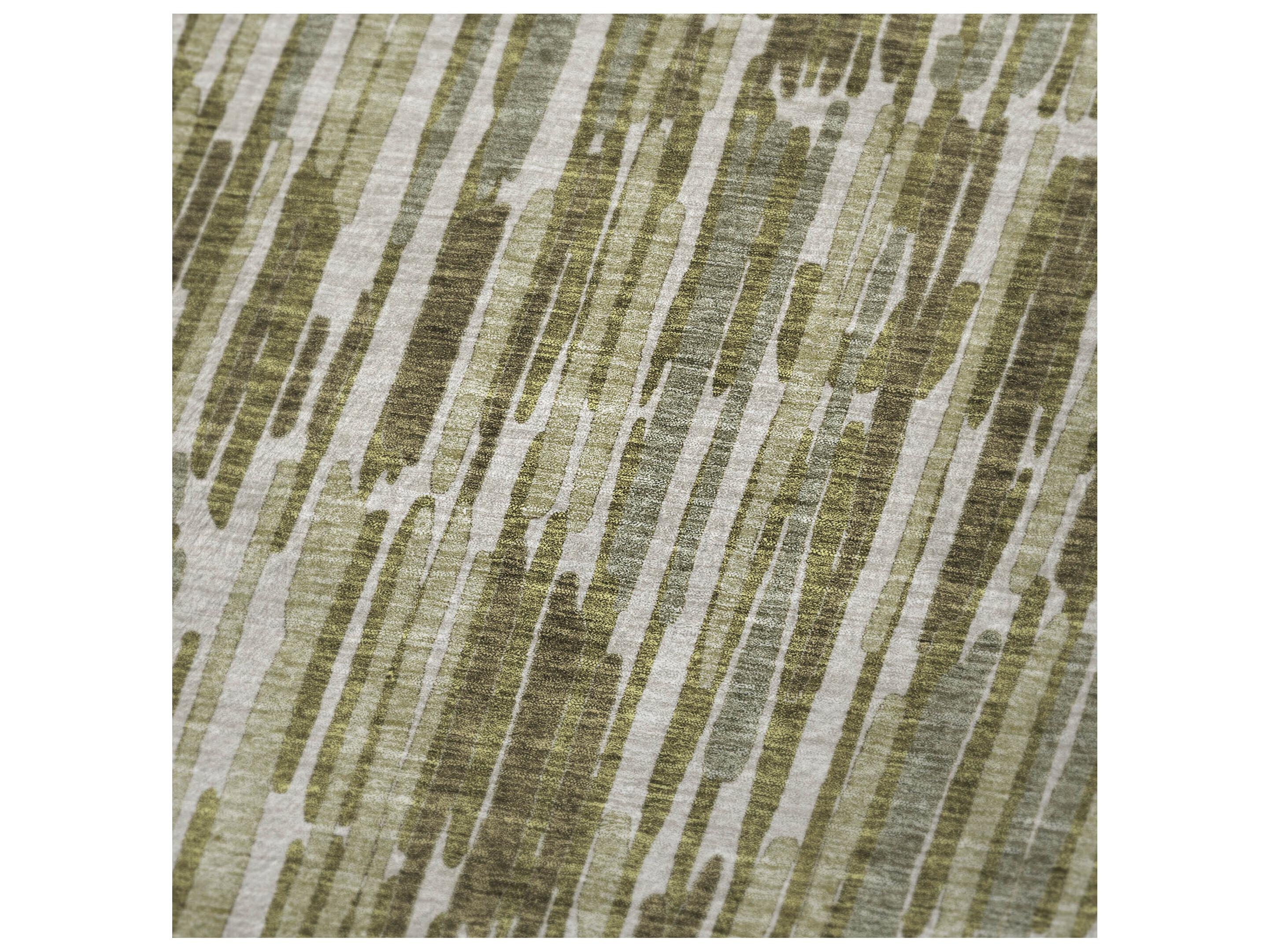 Dalyn Sherpa Green Polyester Throw