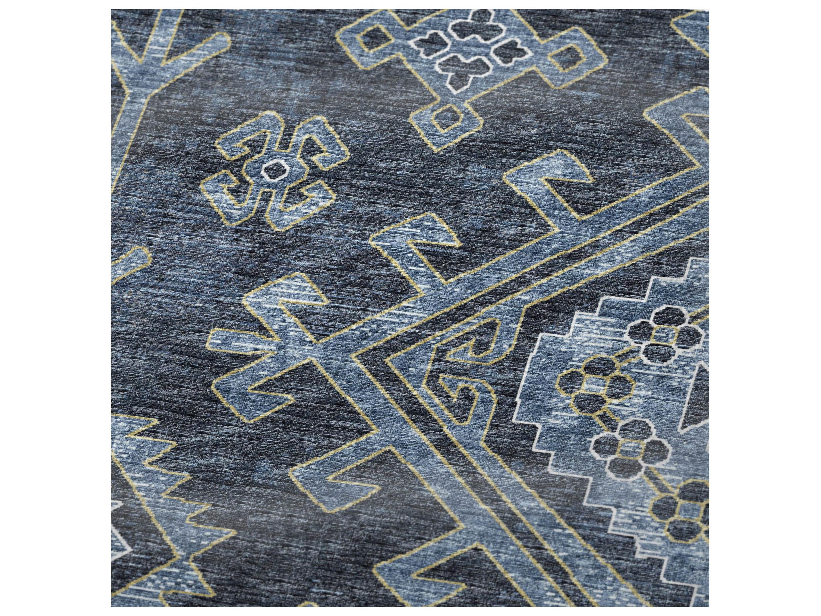 Dalyn Sherpa Blue Polyester Throw