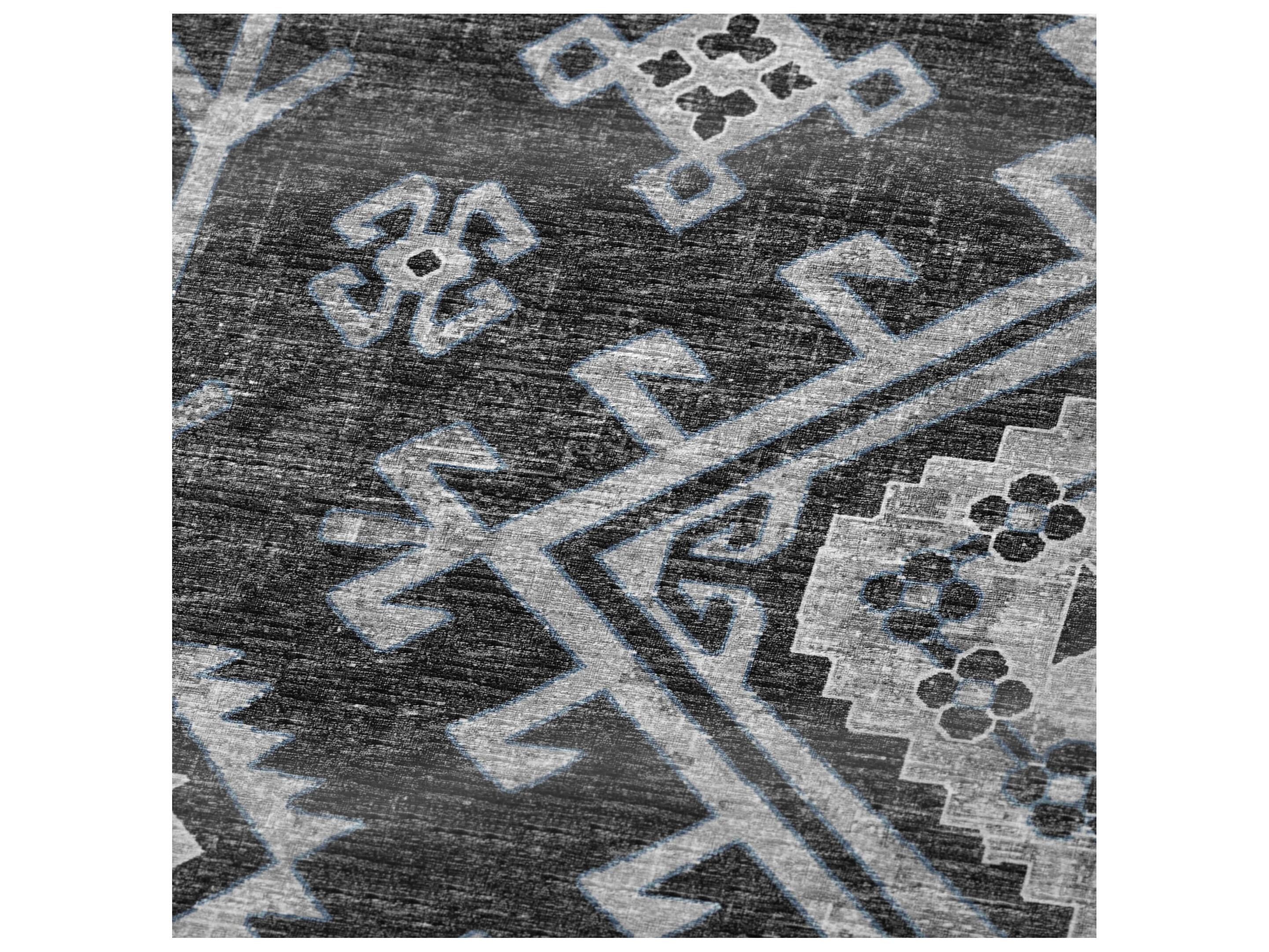 Dalyn Sherpa Gray Polyester Throw