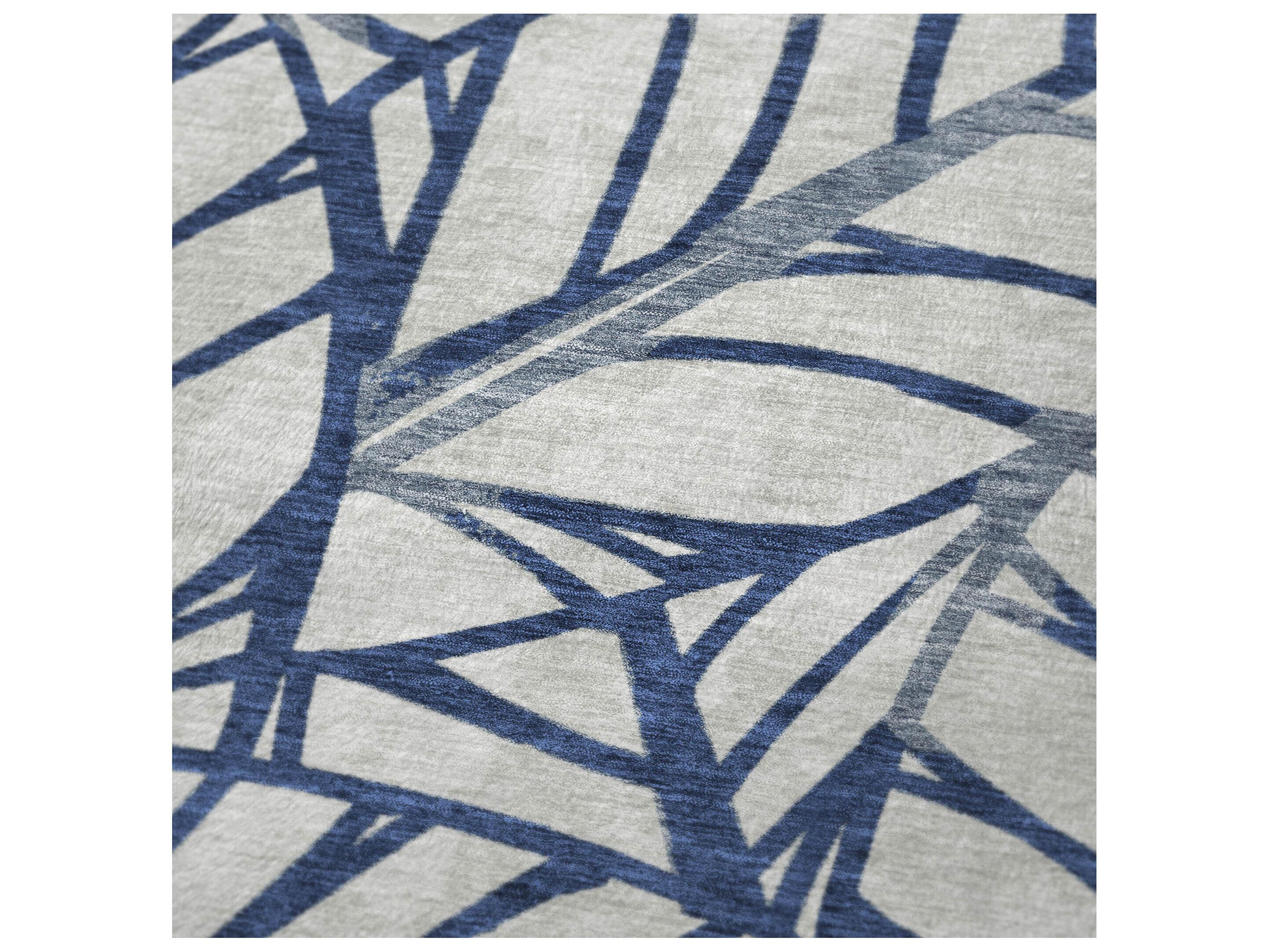 Dalyn Sherpa Blue Polyester Throw