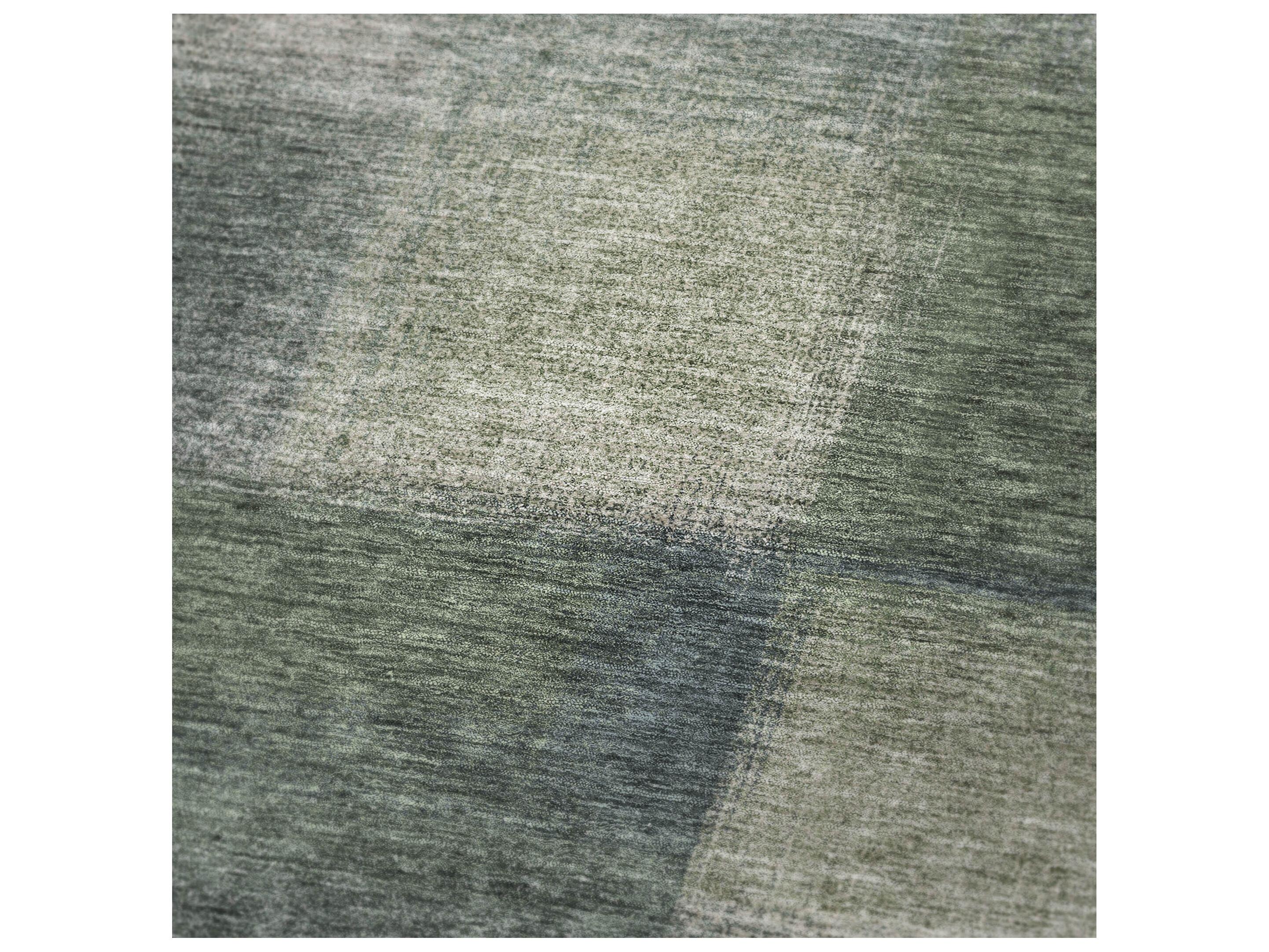 Dalyn Sherpa Green Polyester Throw