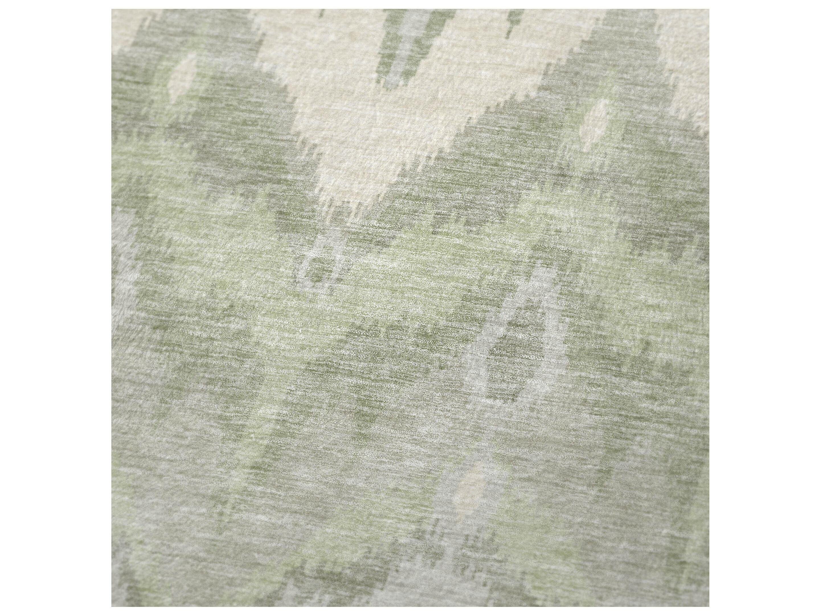 Dalyn Sherpa Green Polyester Throw