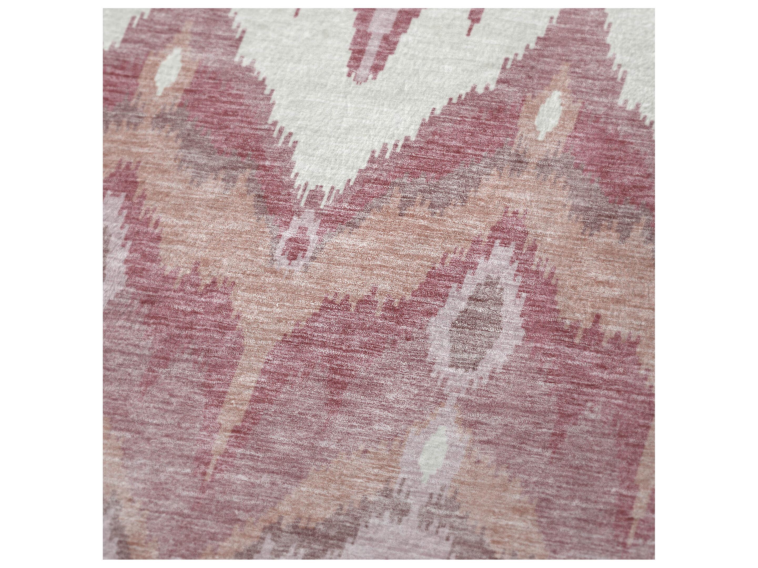 Dalyn Sherpa Pink Polyester Throw