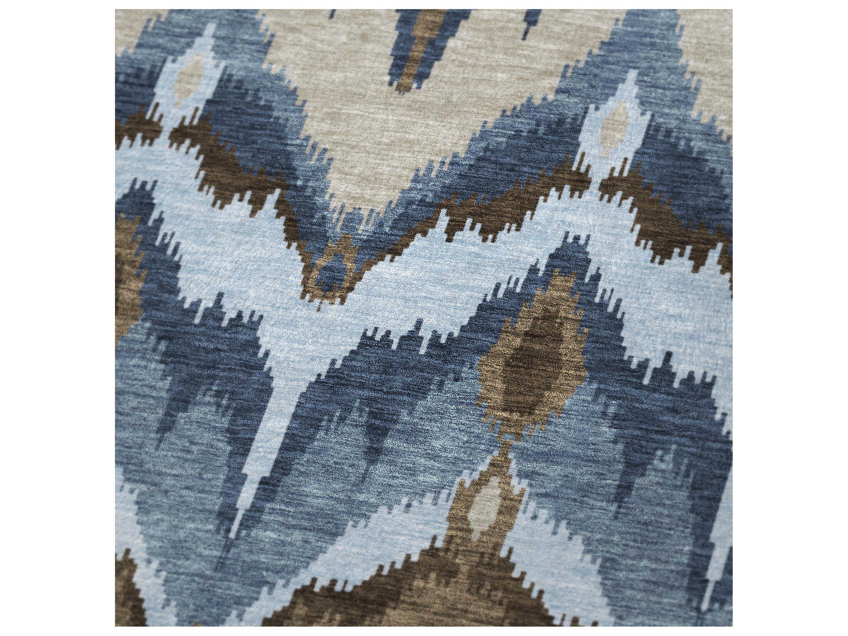 Dalyn Sherpa Blue Polyester Throw