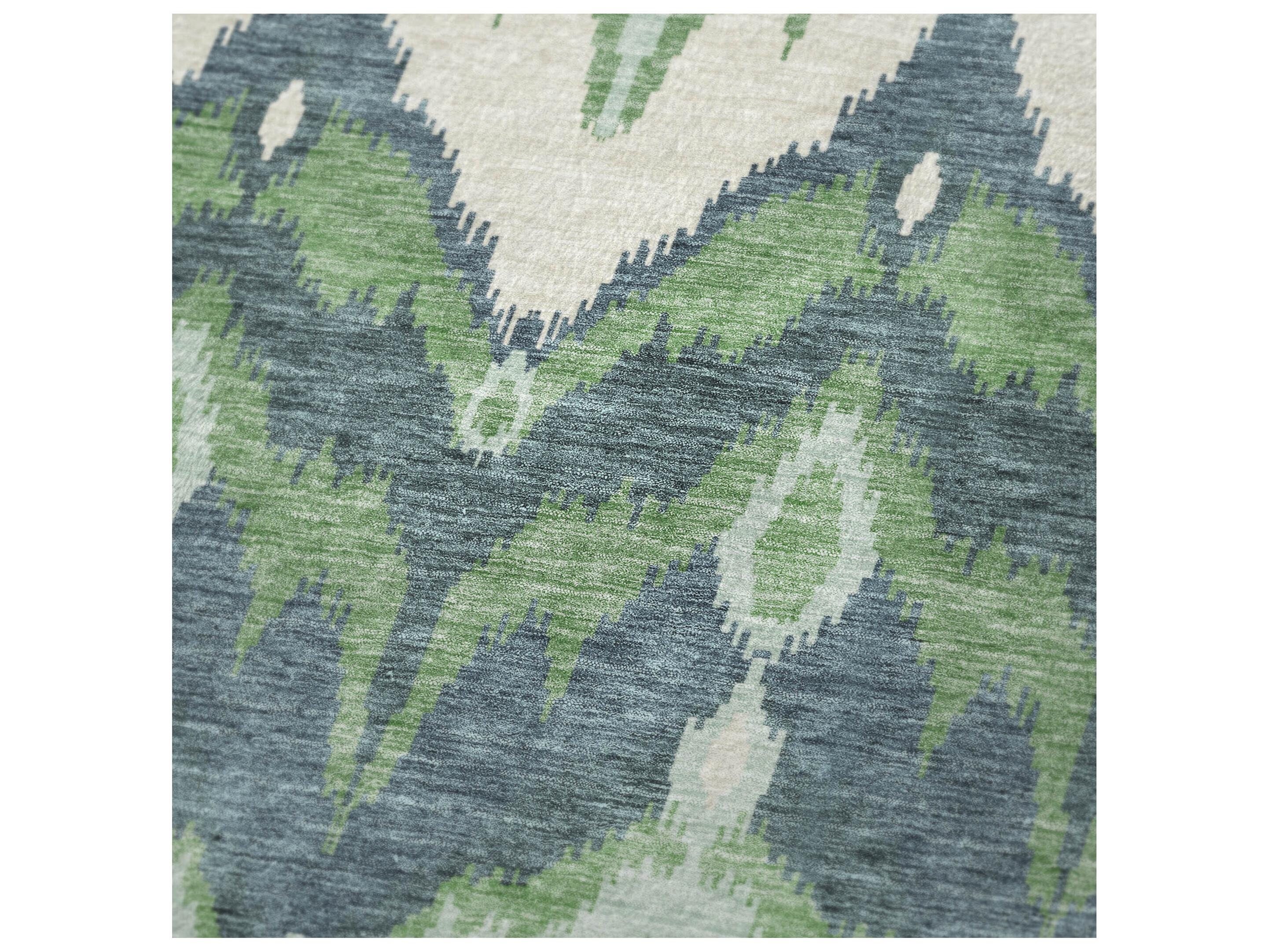Dalyn Sherpa Green Polyester Throw