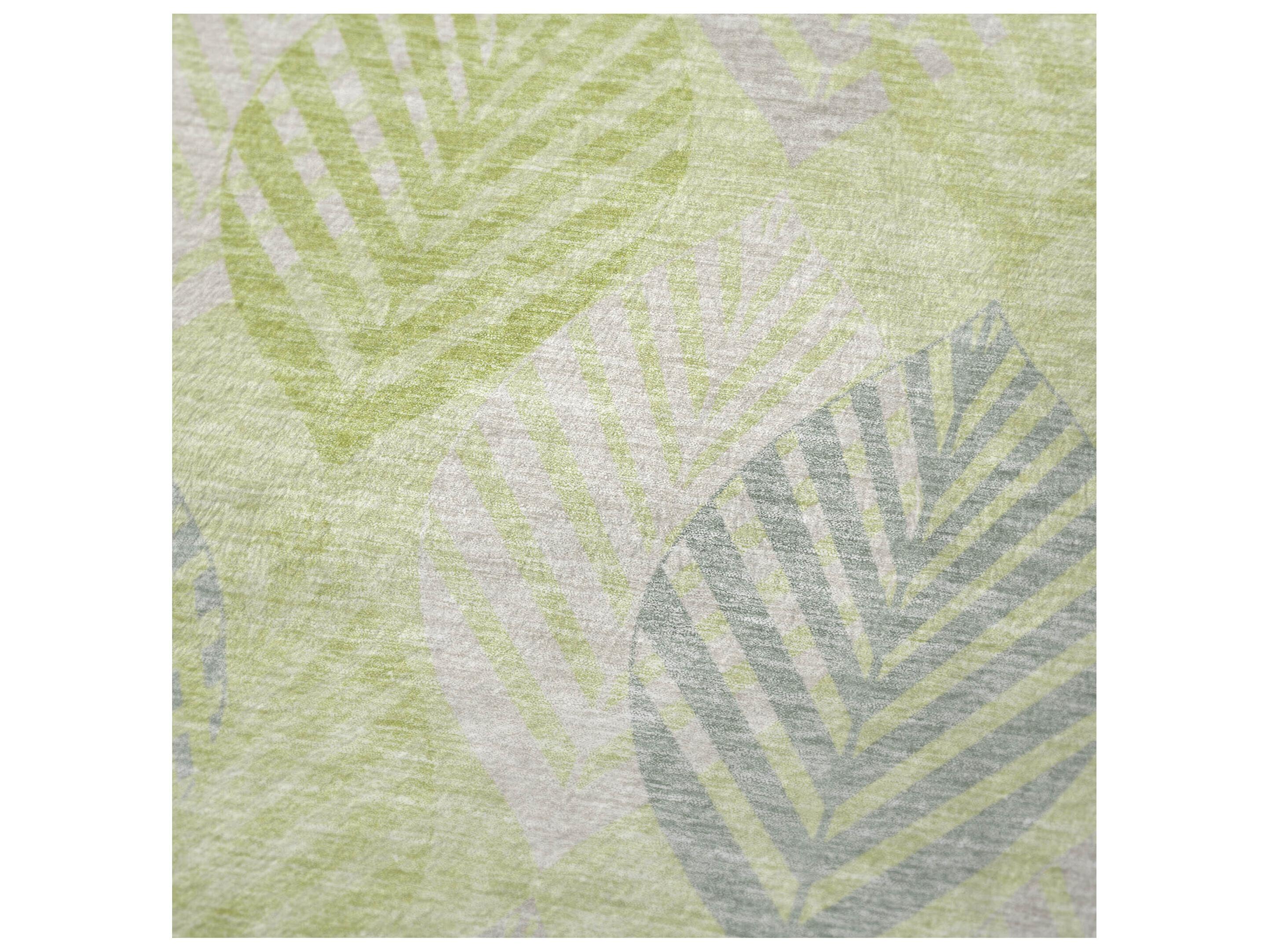 Dalyn Sherpa Green Polyester Throw