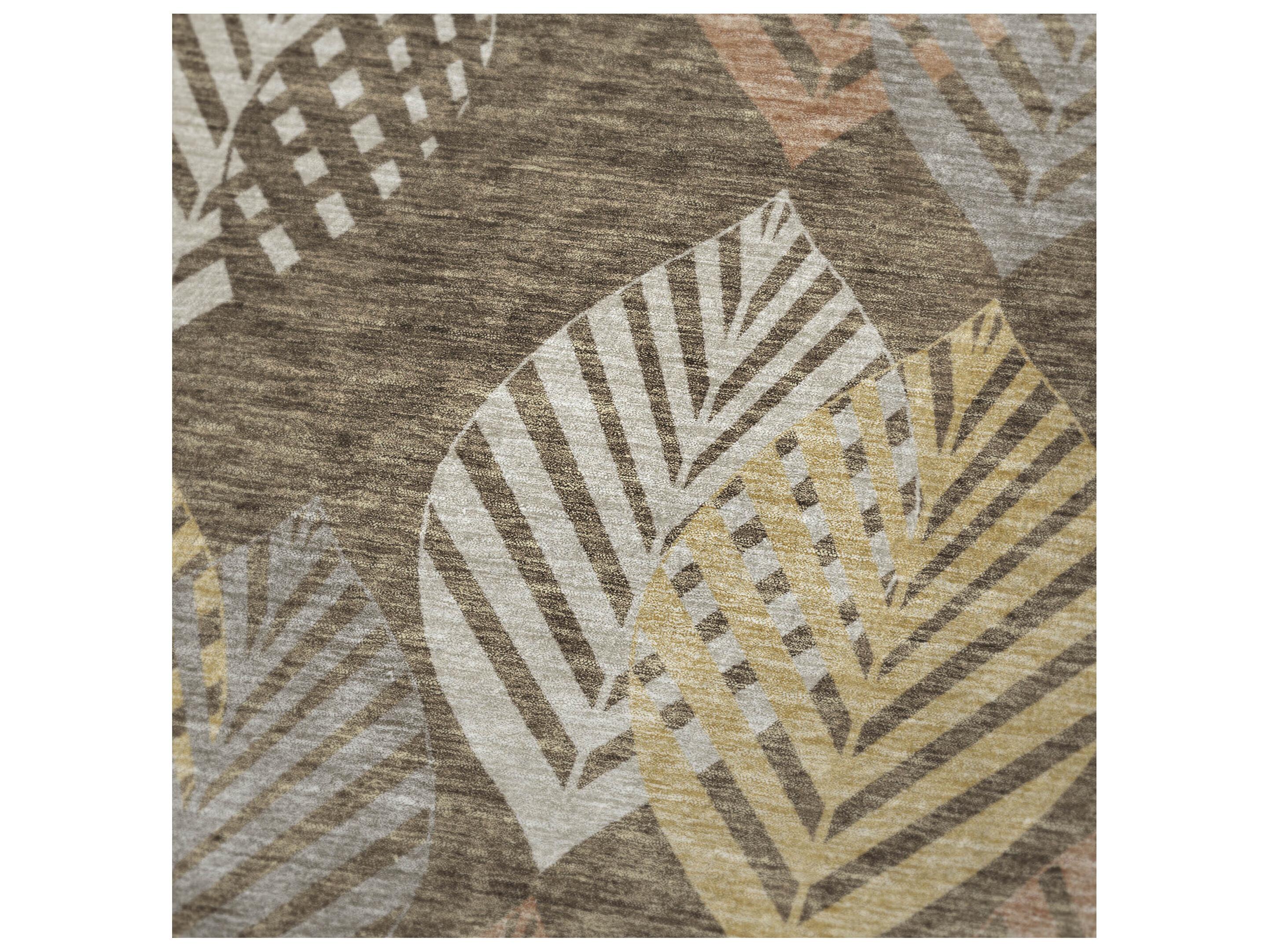 Dalyn Sherpa Brown Polyester Throw