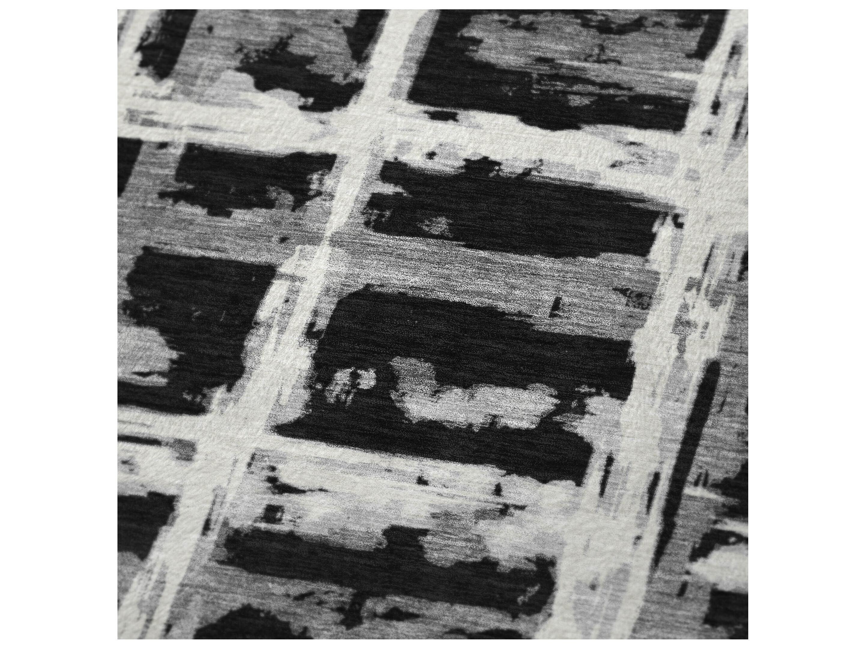 Dalyn Sherpa Black Polyester Throw