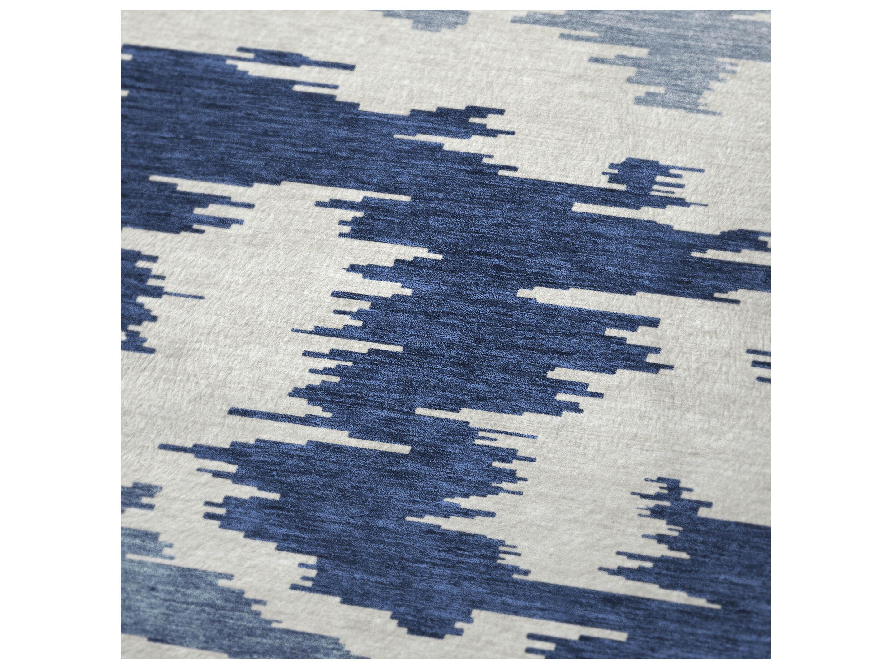 Dalyn Sherpa Blue Polyester Throw