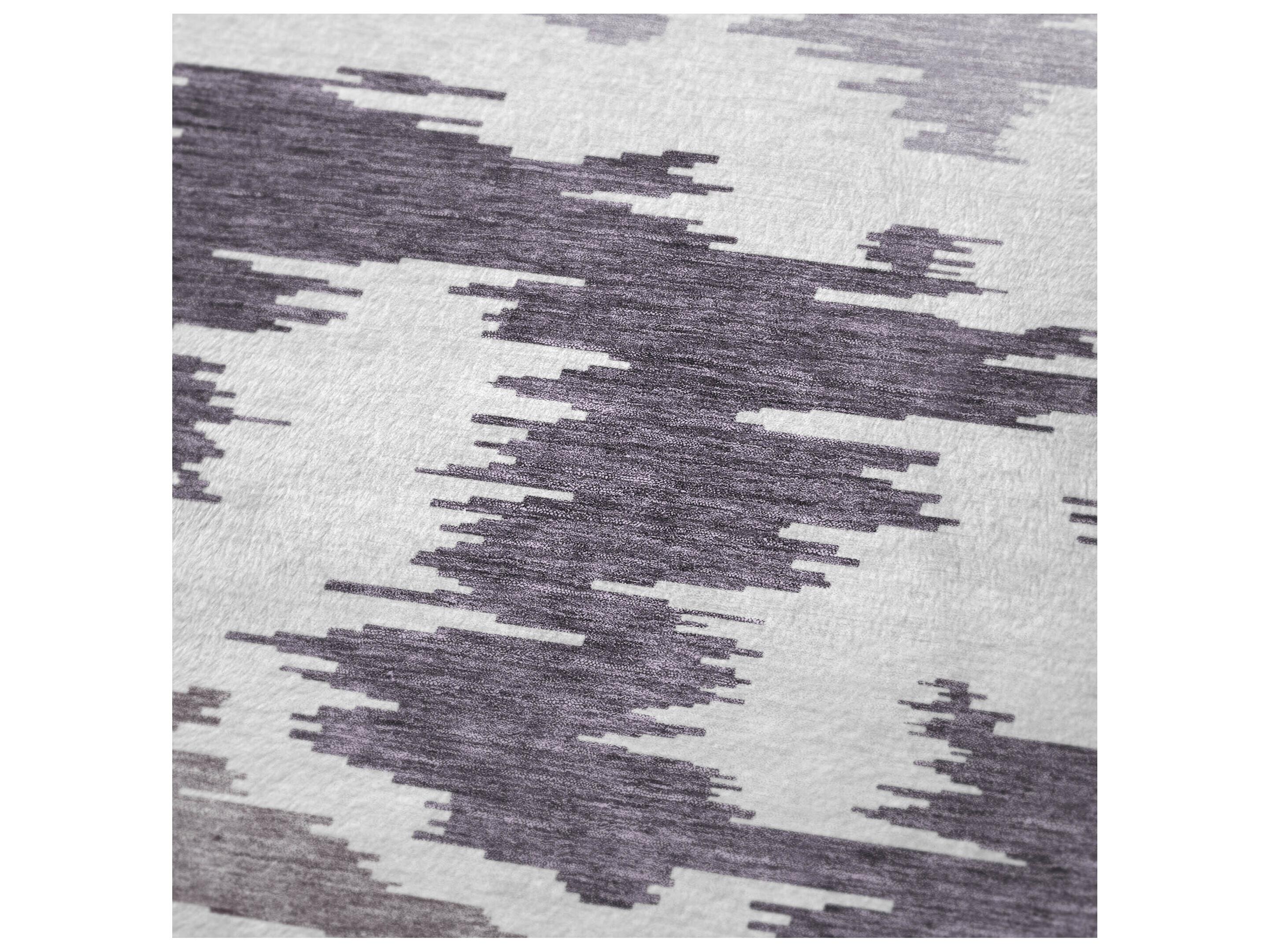 Dalyn Sherpa Purple Polyester Throw