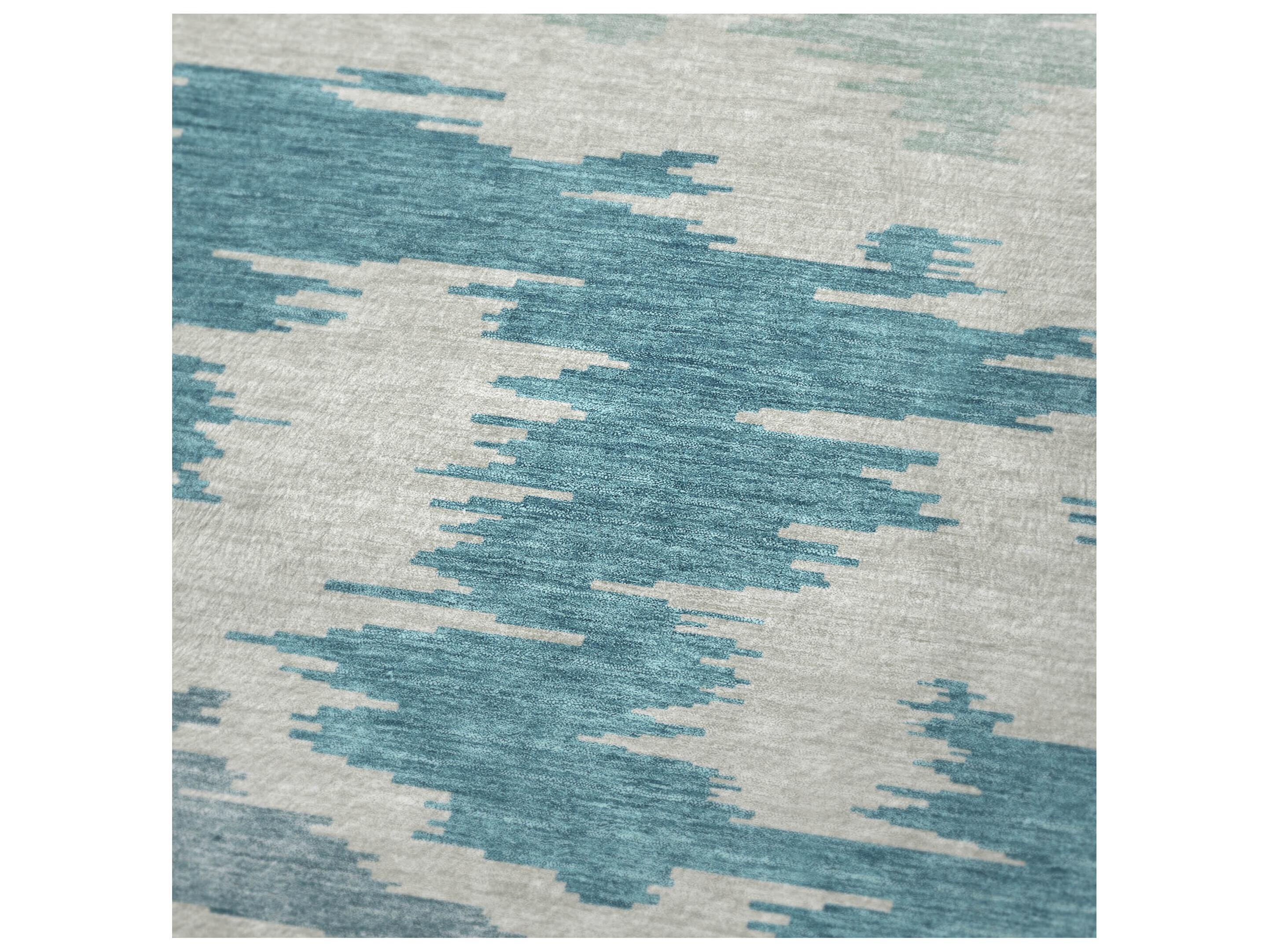 Dalyn Sherpa Teal Polyester Throw