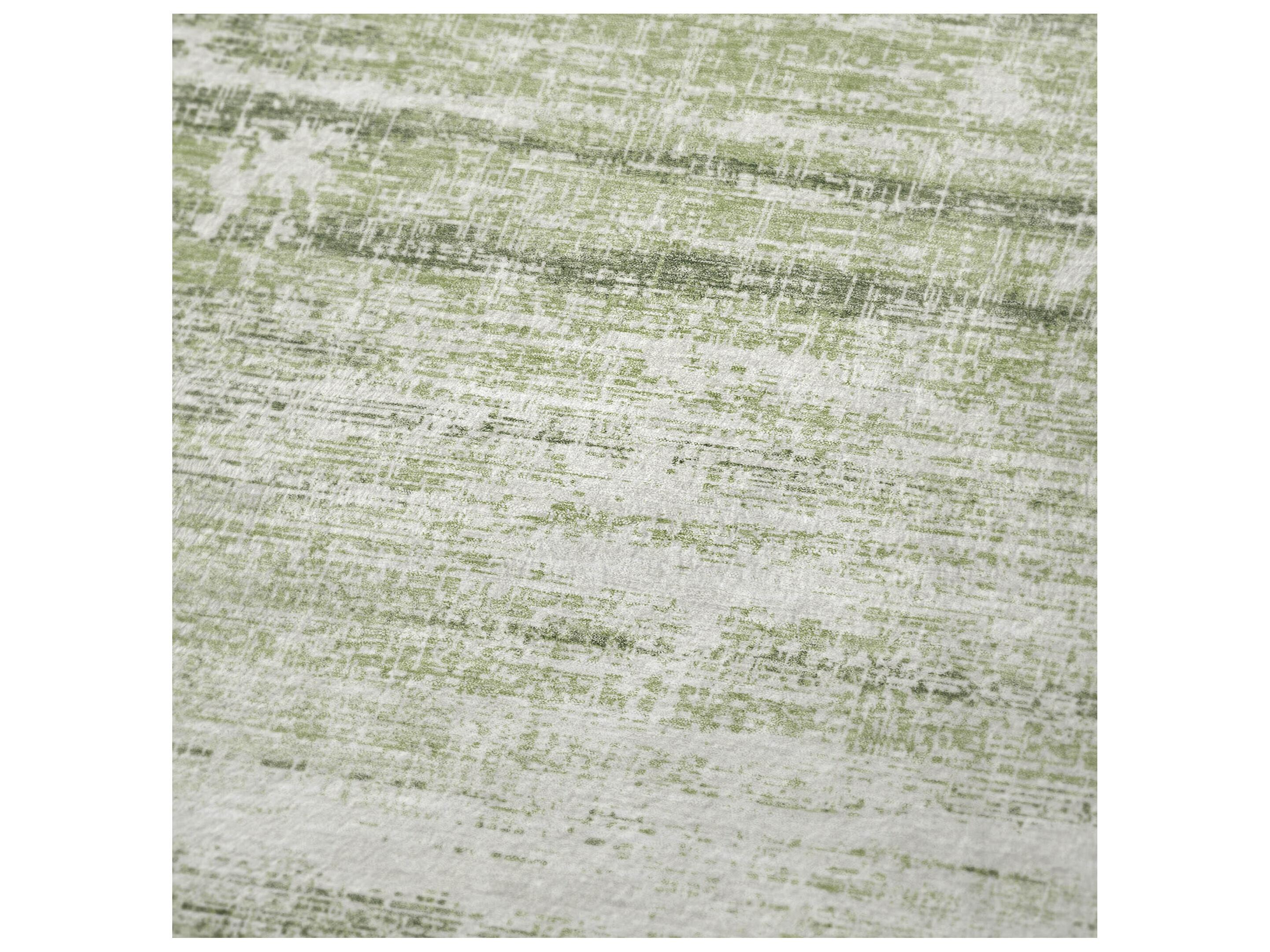 Dalyn Sherpa Green Polyester Throw