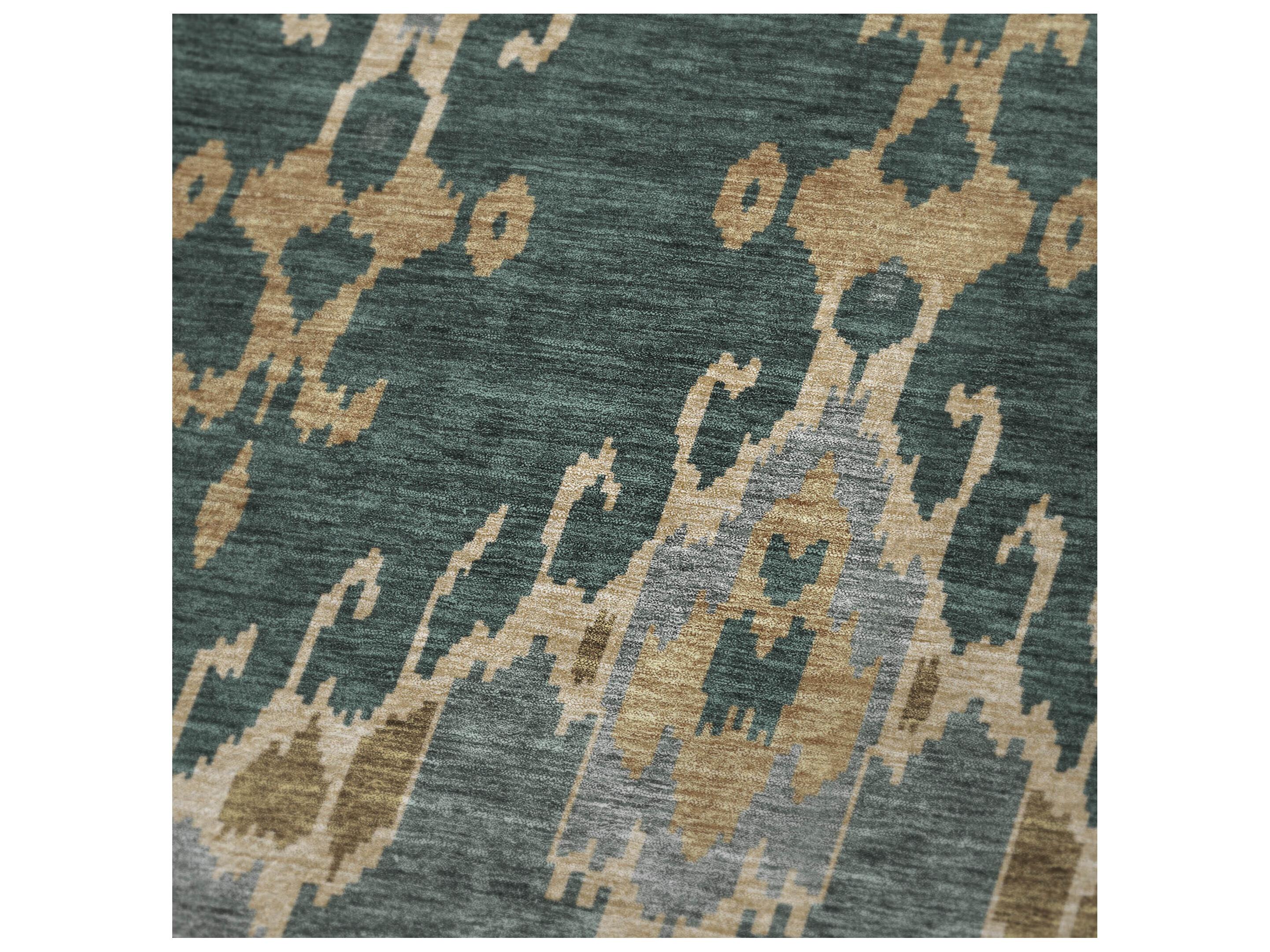 Dalyn Sherpa Green Polyester Throw