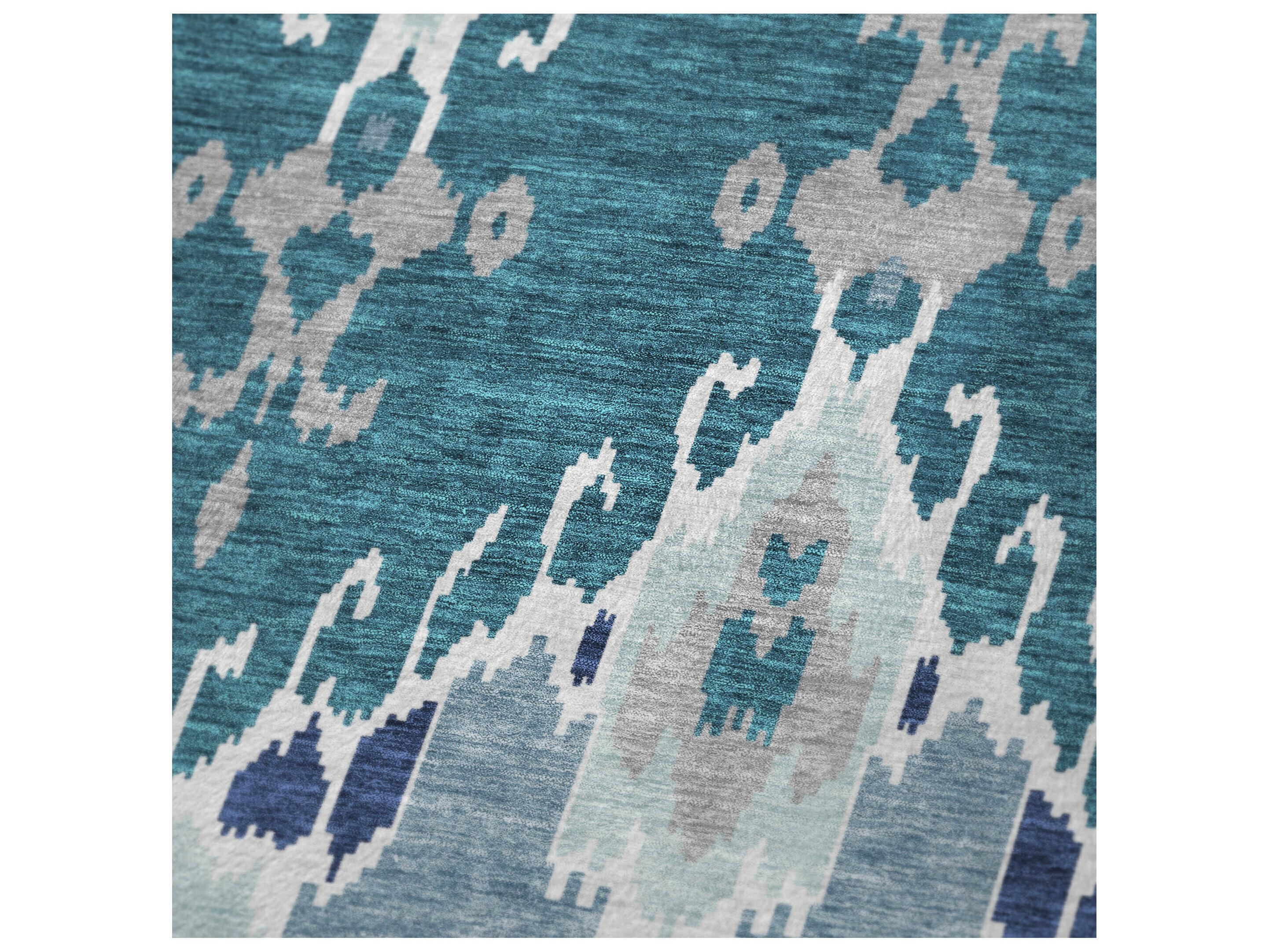 Dalyn Sherpa Teal Polyester Throw
