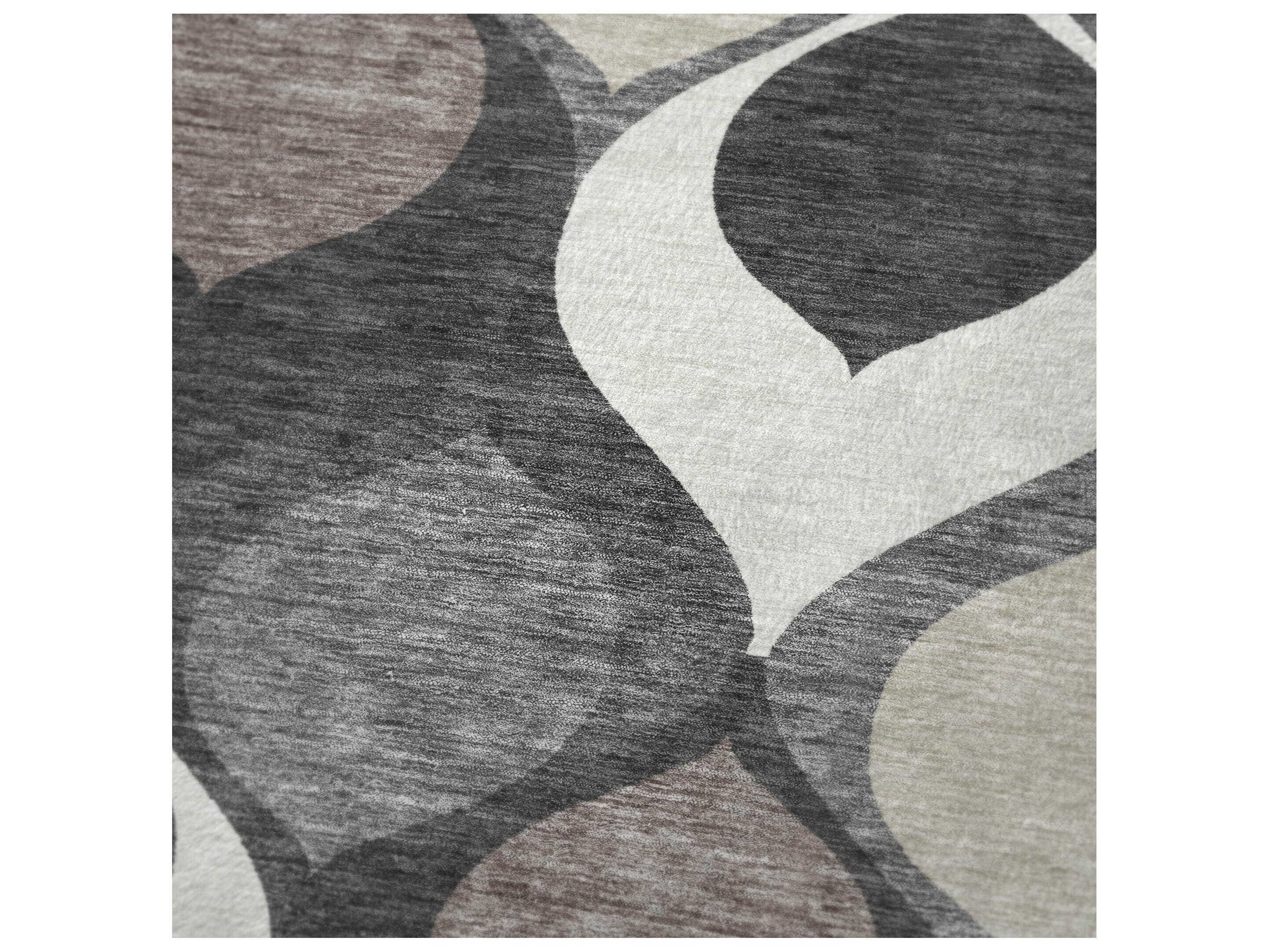 Dalyn Sherpa Gray Polyester Throw