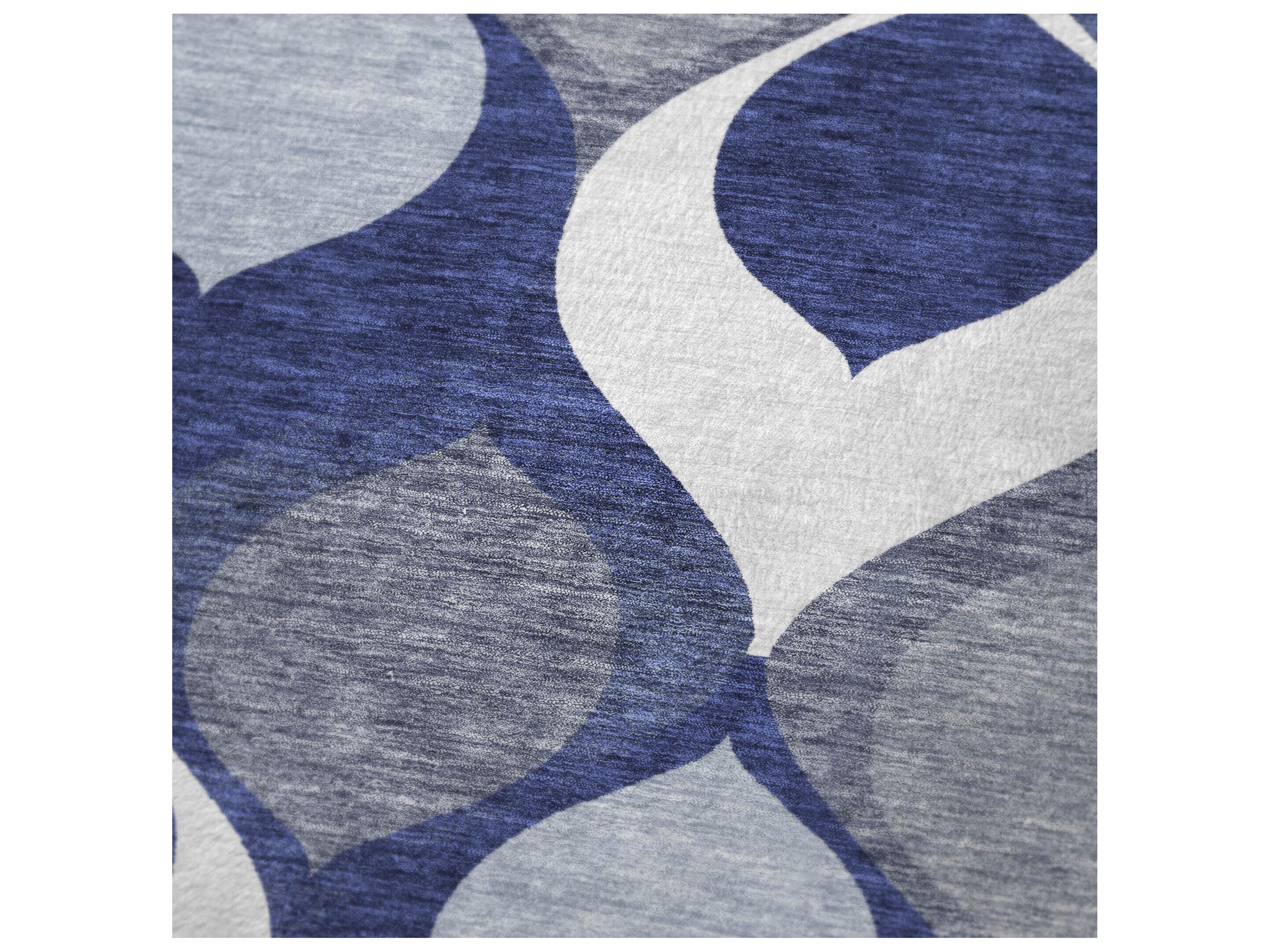Dalyn Sherpa Blue Polyester Throw