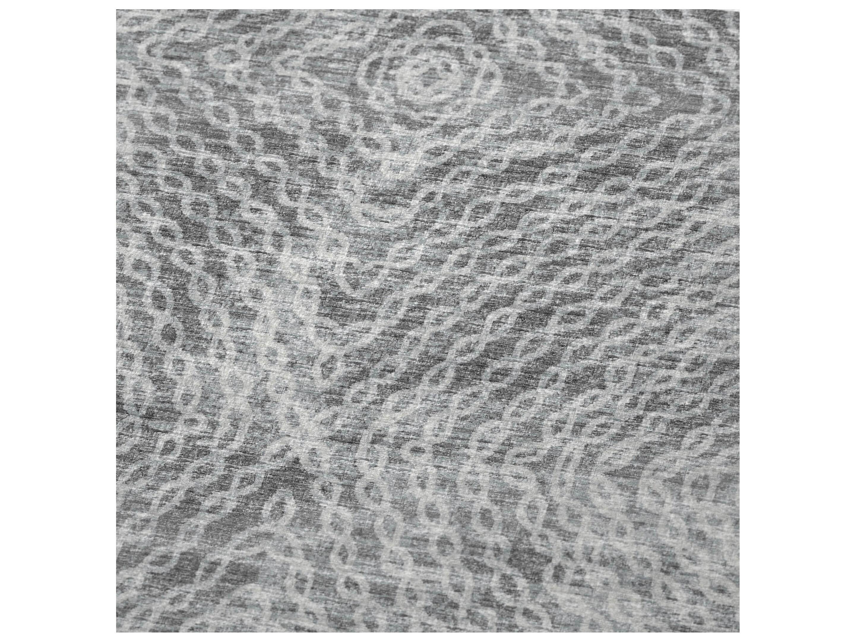 Dalyn Sherpa Gray Polyester Throw