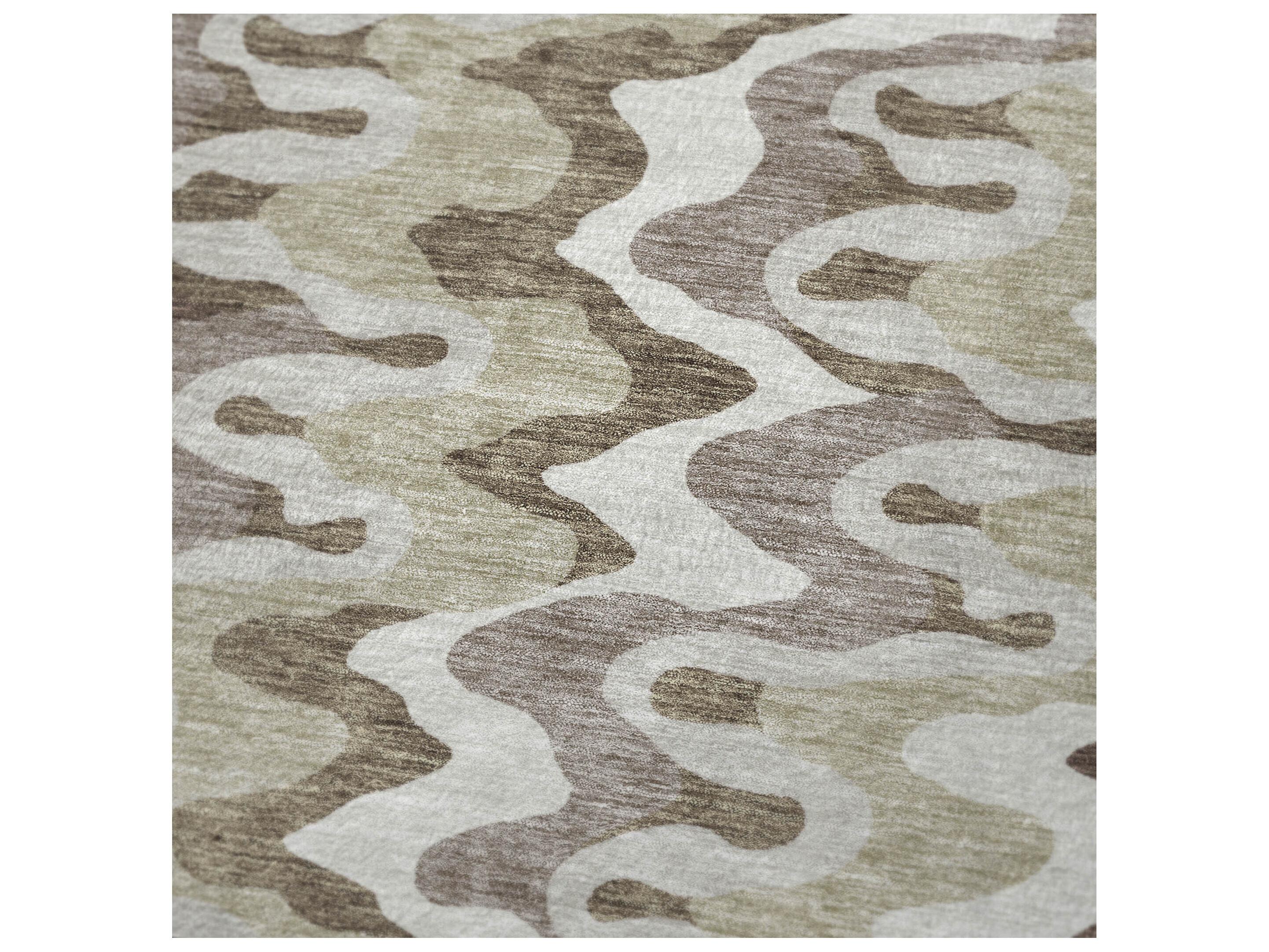 Dalyn Sherpa Brown Polyester Throw