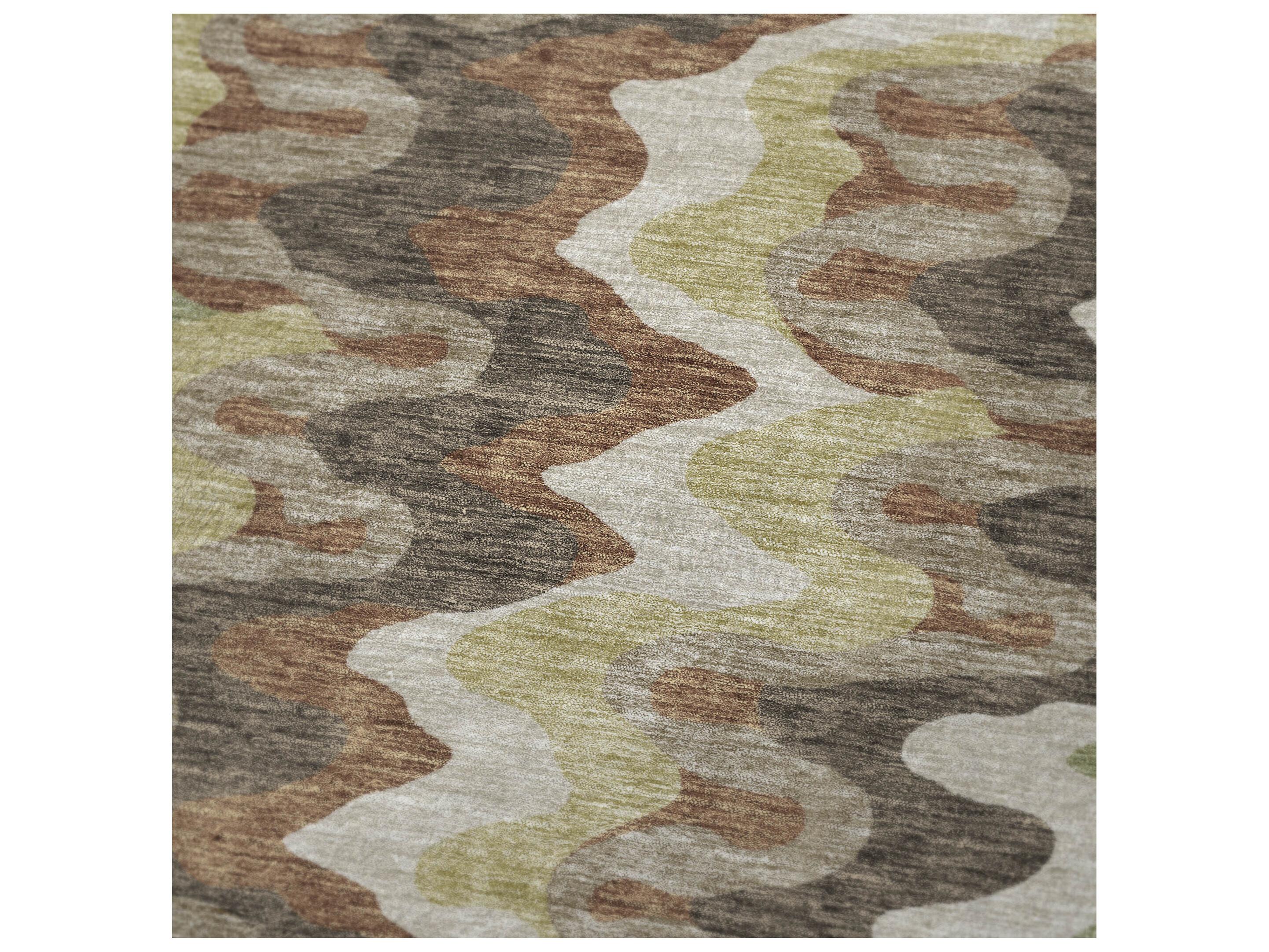 Dalyn Sherpa Brown Polyester Throw