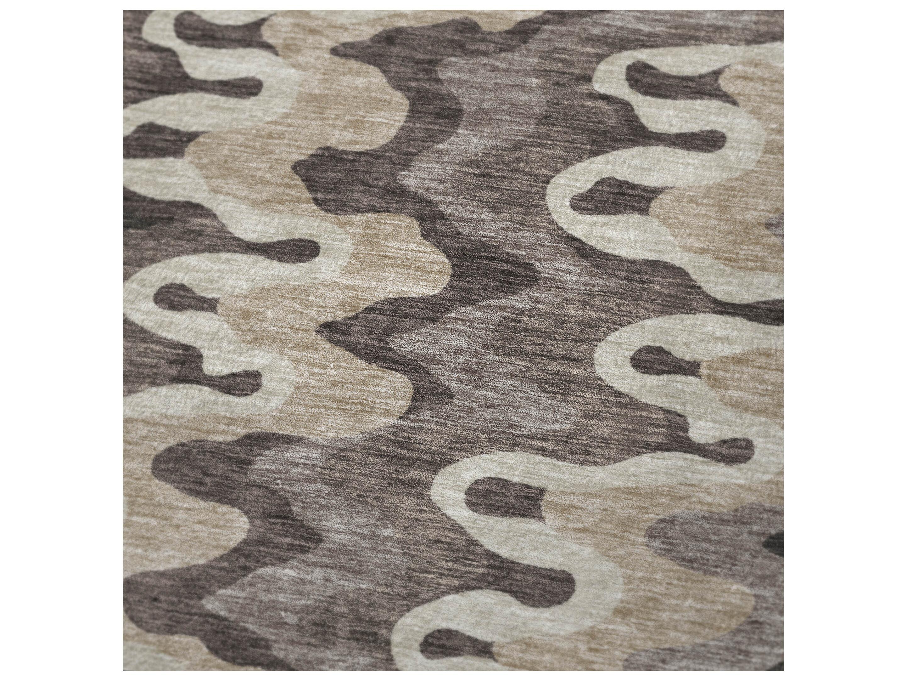 Dalyn Sherpa Brown Polyester Throw