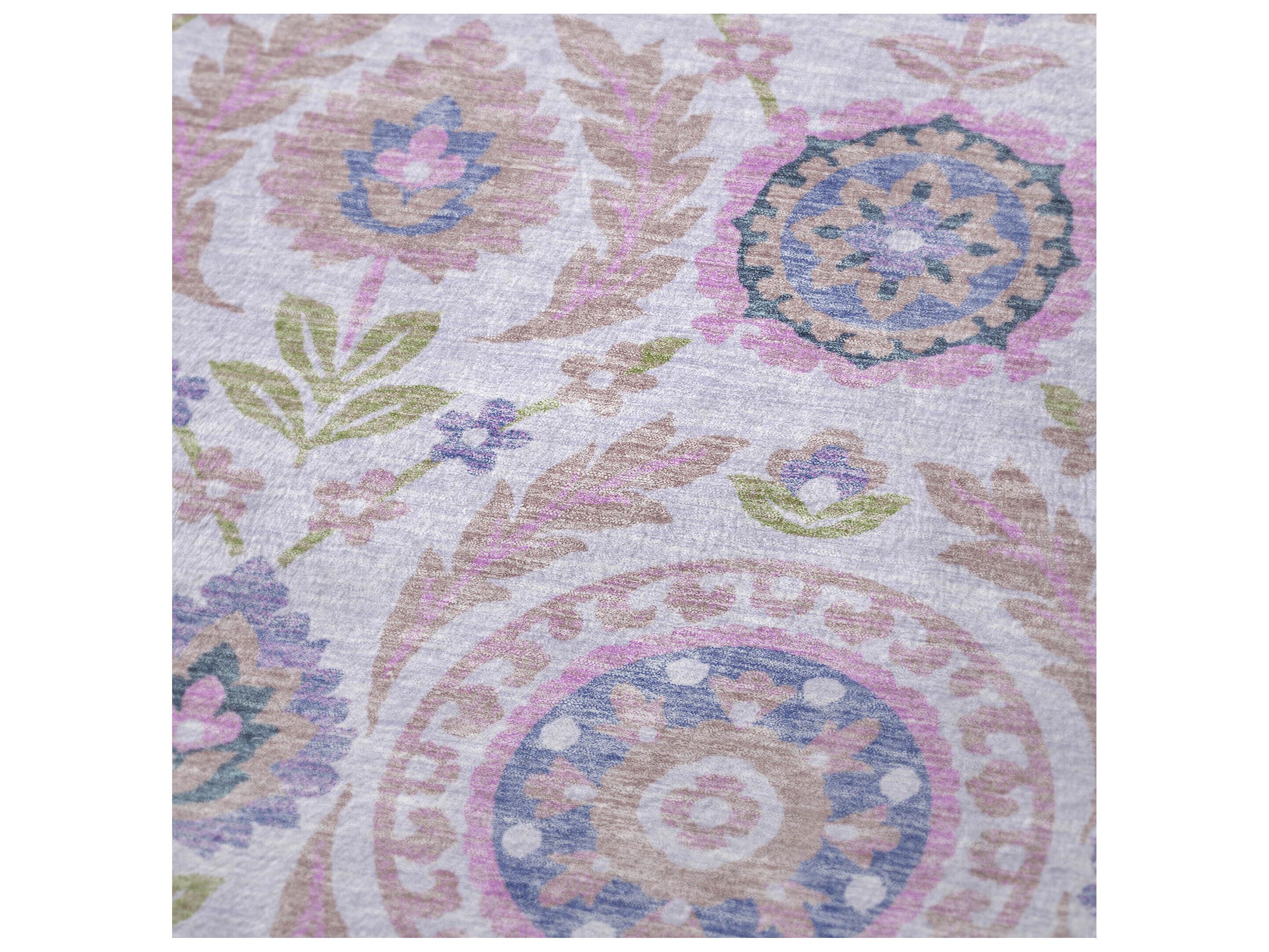 Dalyn Sherpa Pink Polyester Throw