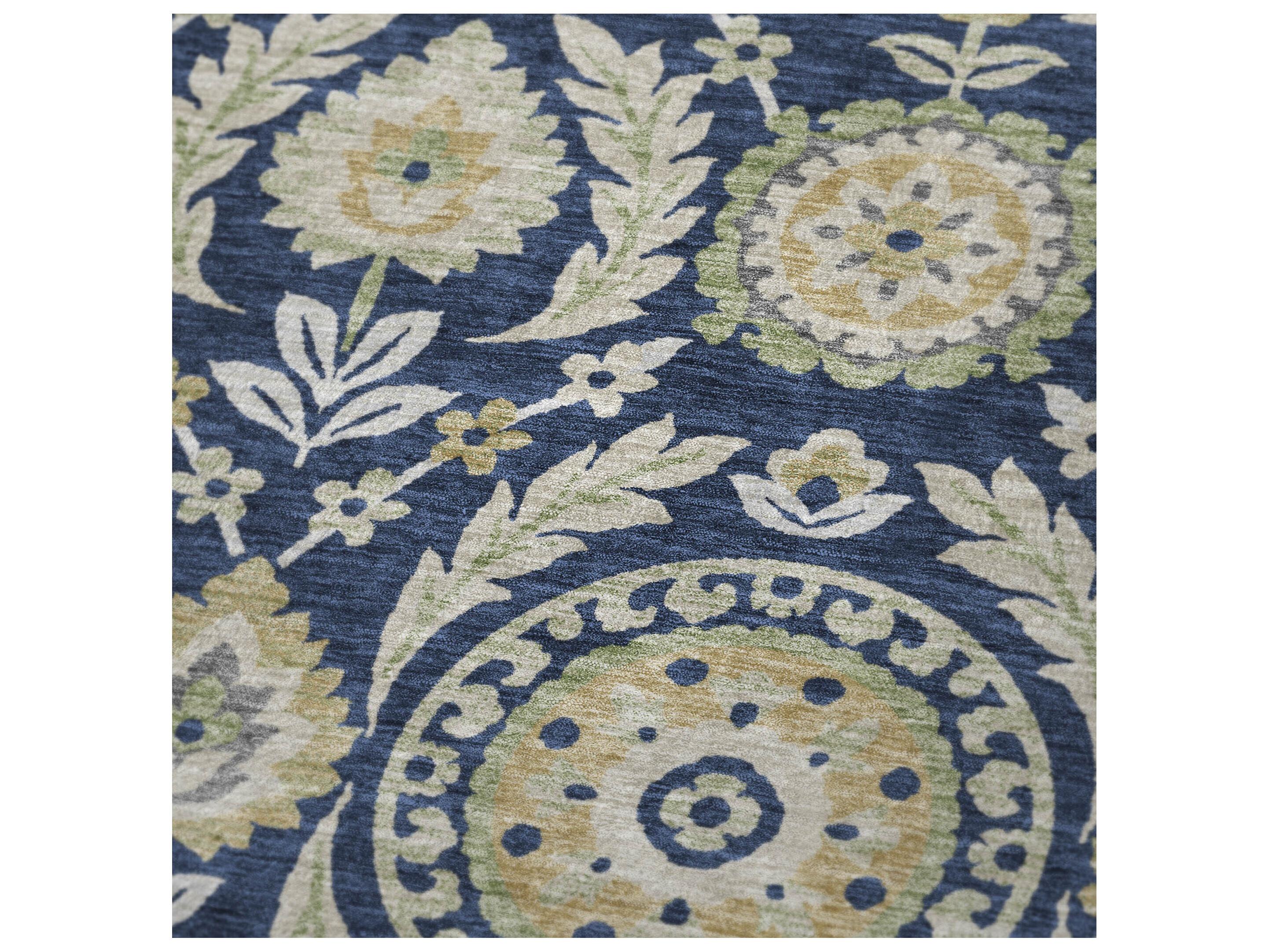 Dalyn Sherpa Blue Polyester Throw