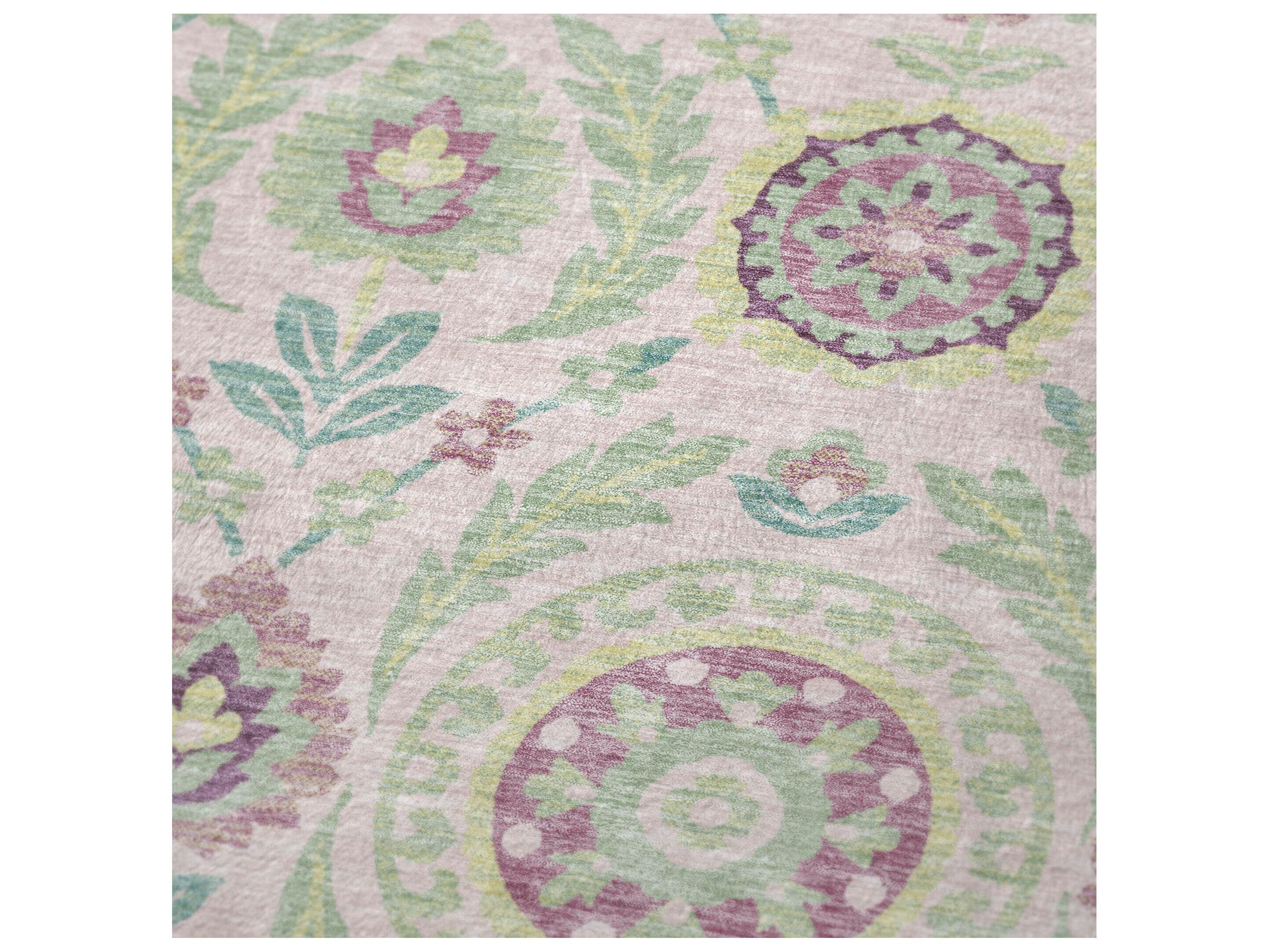 Dalyn Sherpa Pink Polyester Throw