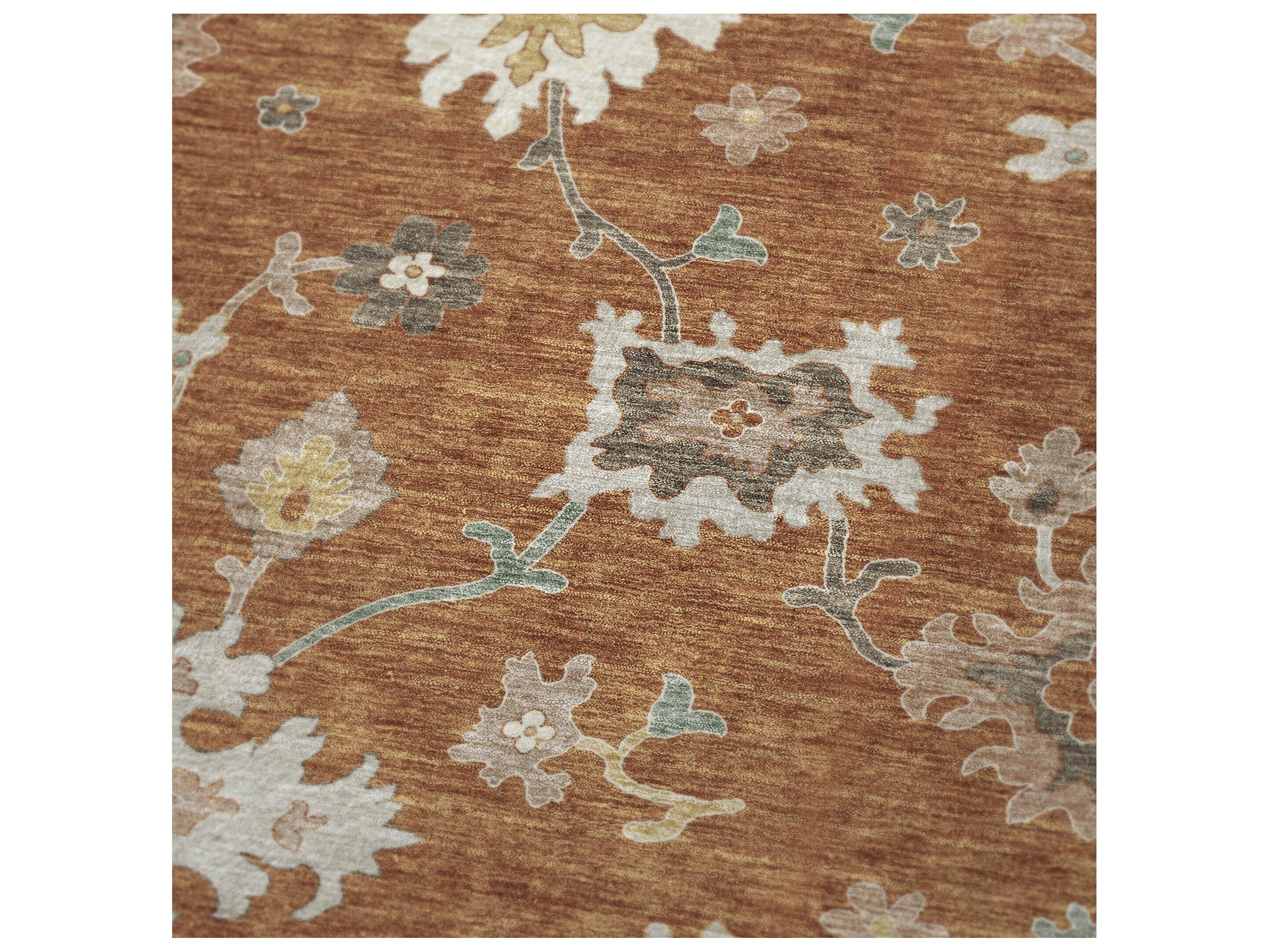 Dalyn Sherpa Orange Polyester Throw