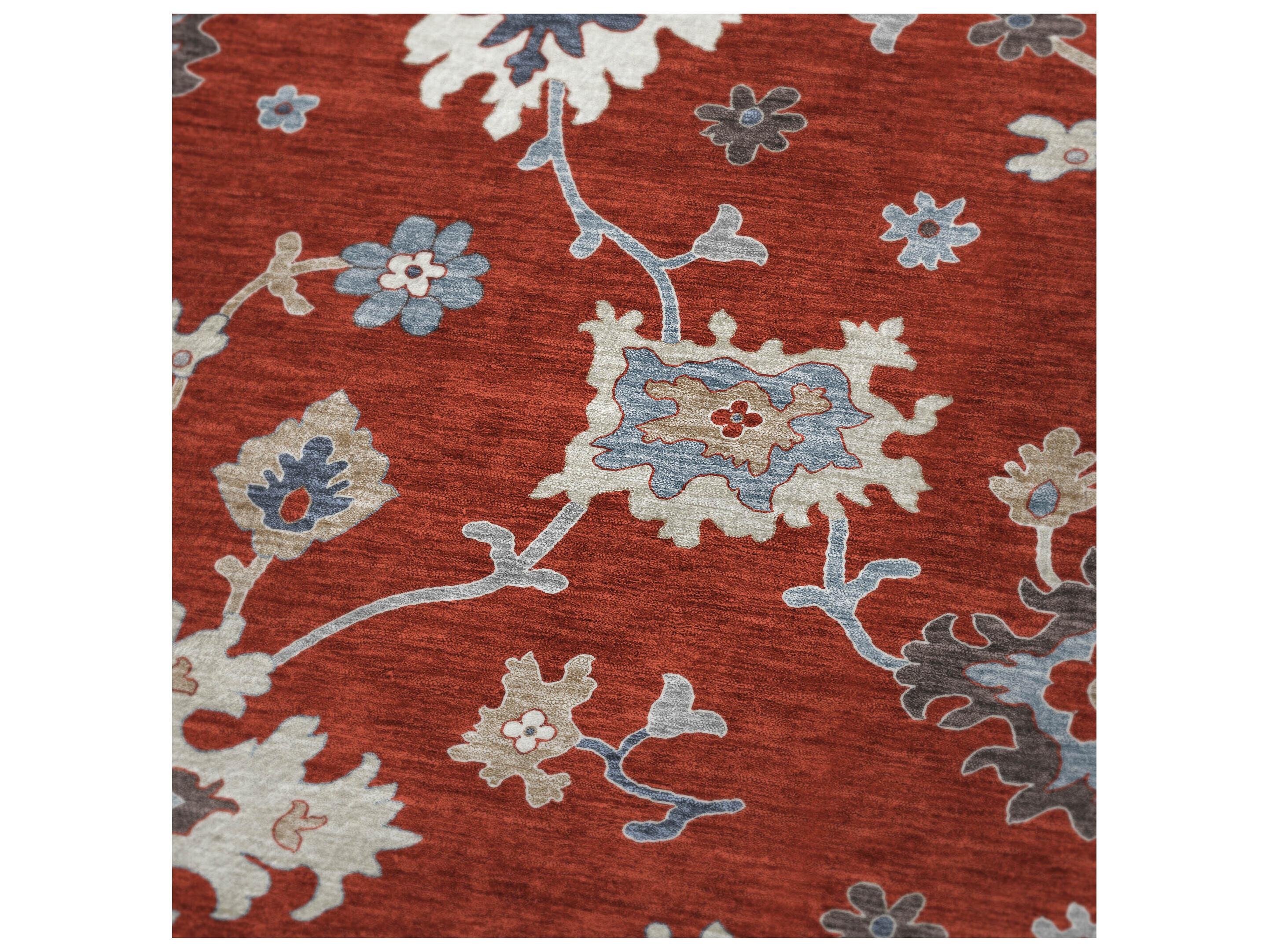 Dalyn Sherpa Red Polyester Throw