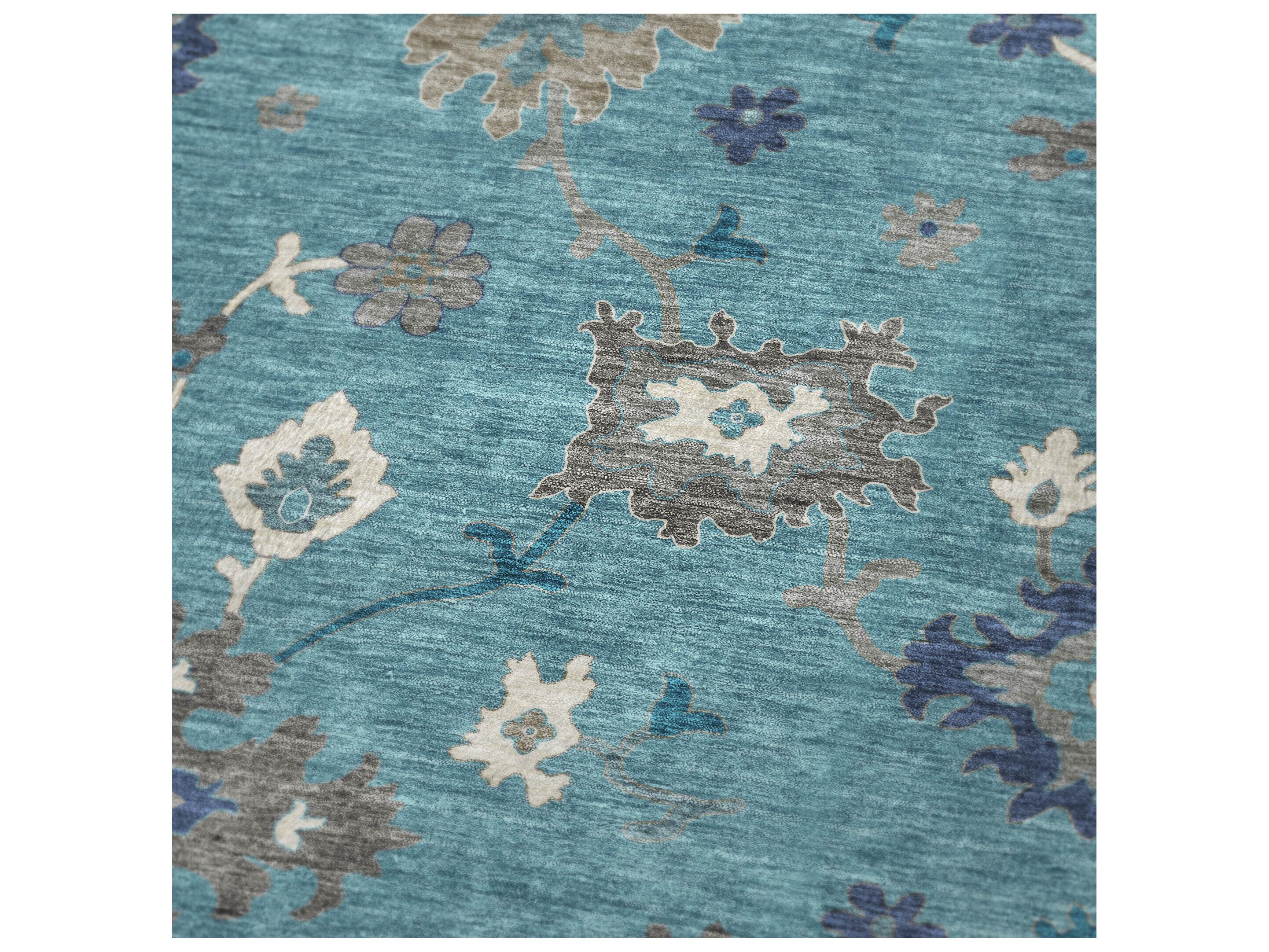 Dalyn Sherpa Teal Polyester Throw