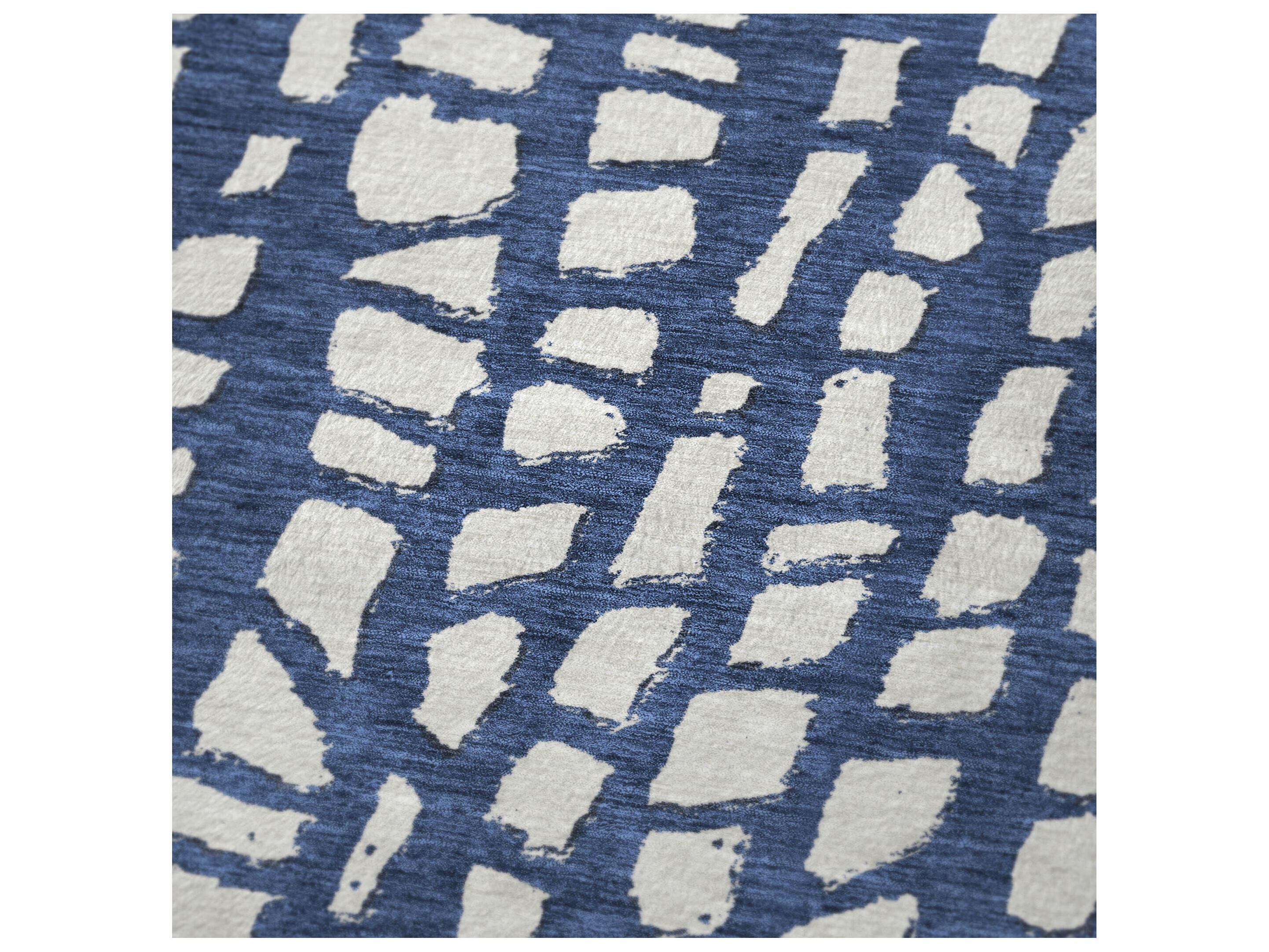 Dalyn Sherpa Blue Polyester Throw