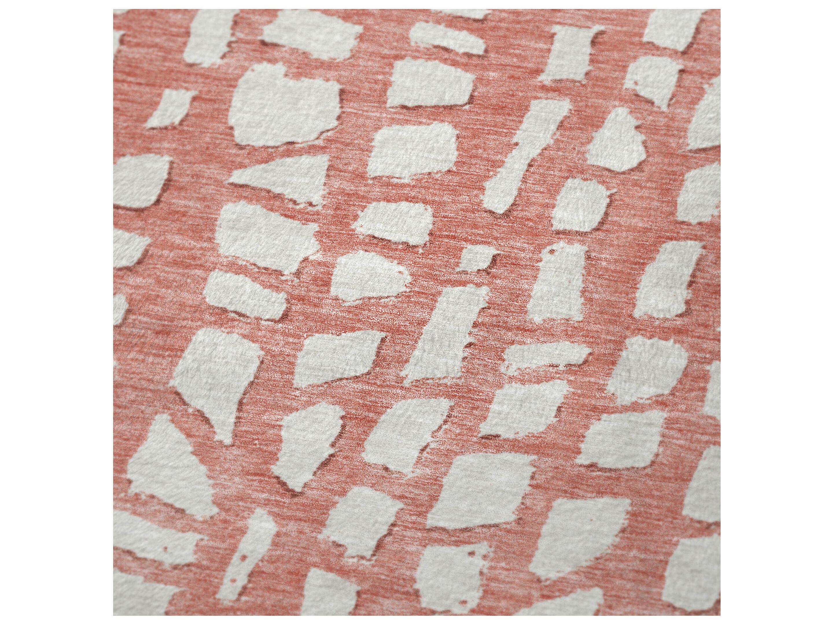 Dalyn Sherpa Orange Polyester Throw