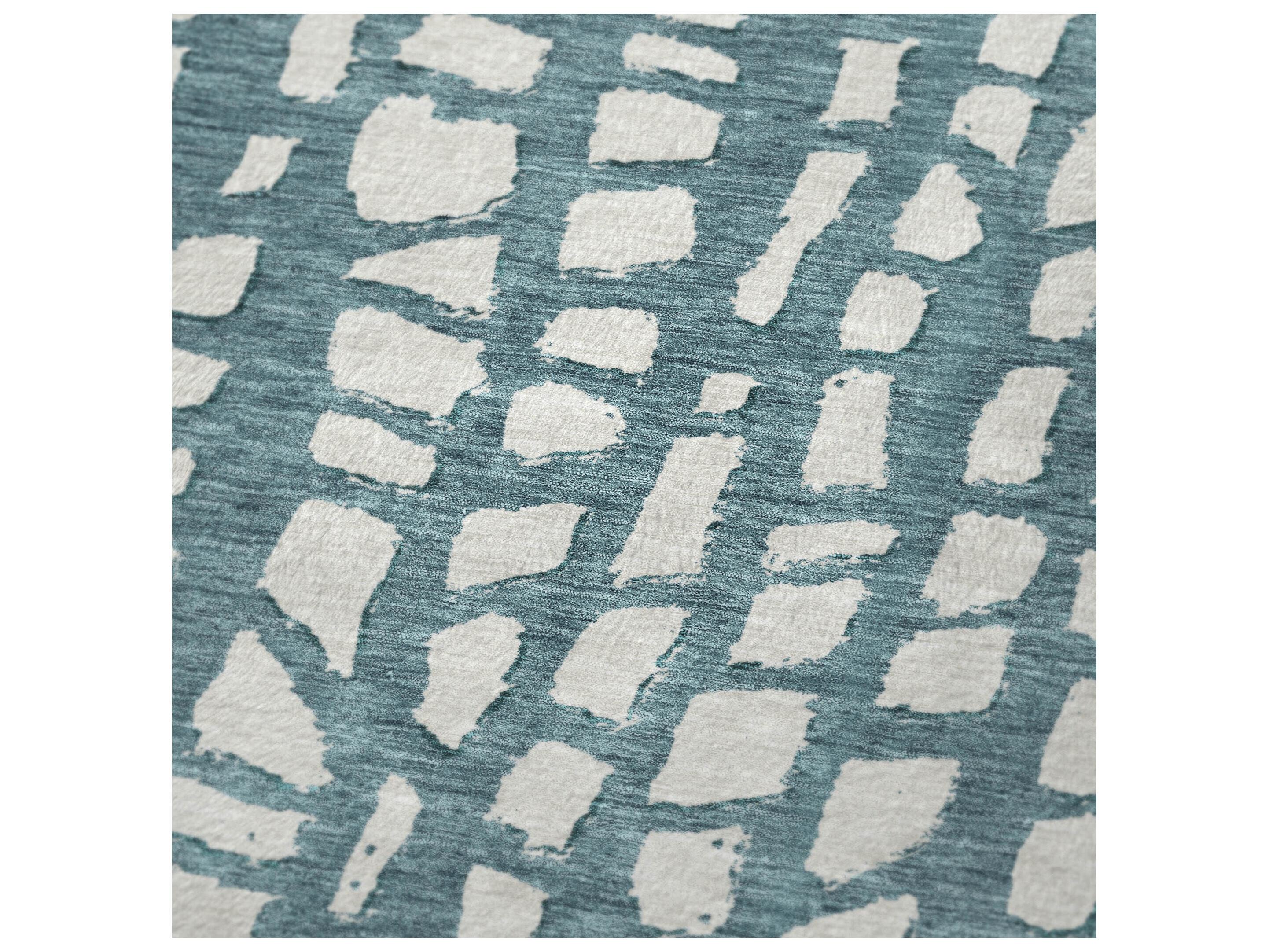 Dalyn Sherpa Teal Polyester Throw