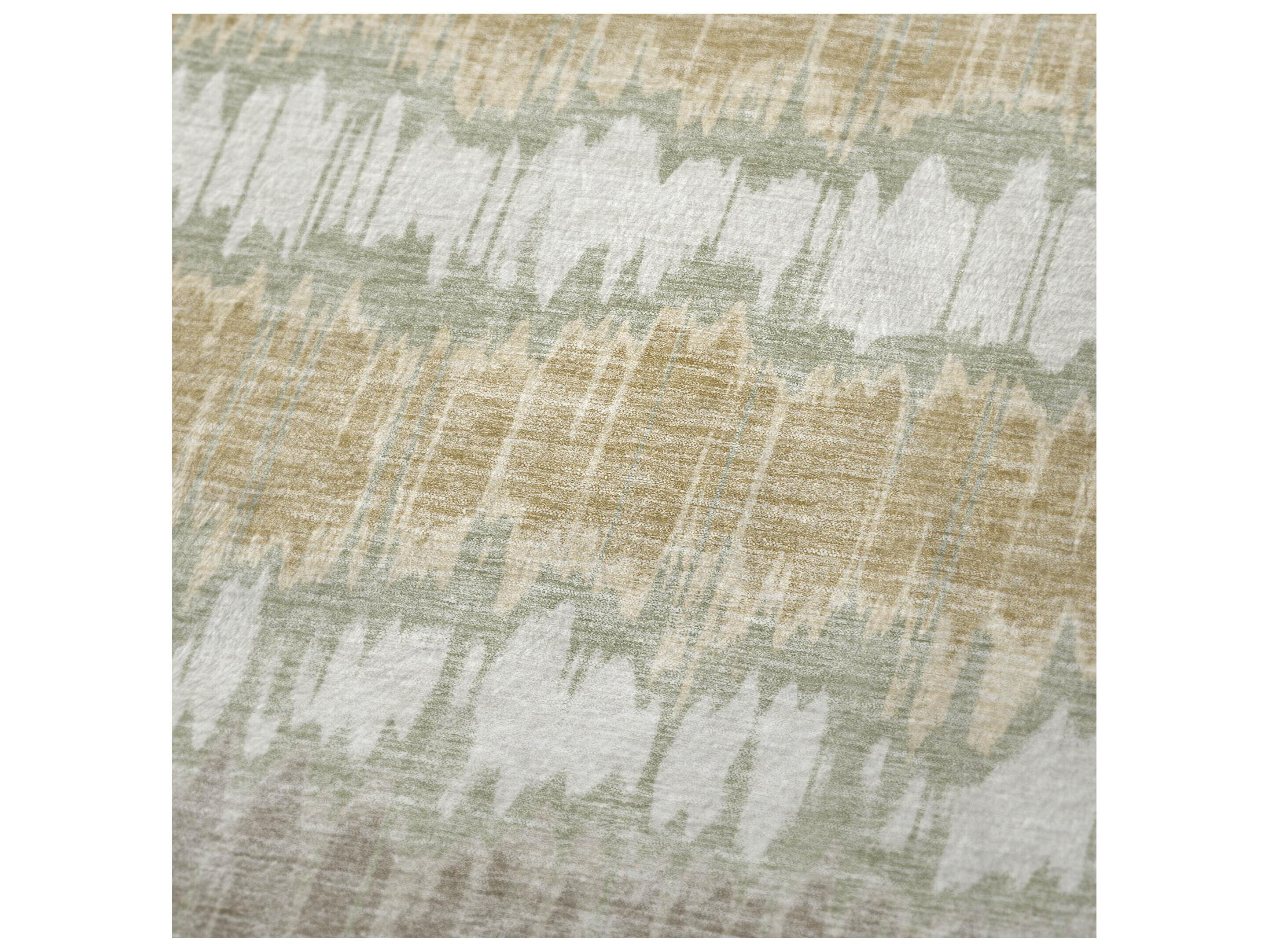 Dalyn Sherpa Green Polyester Throw