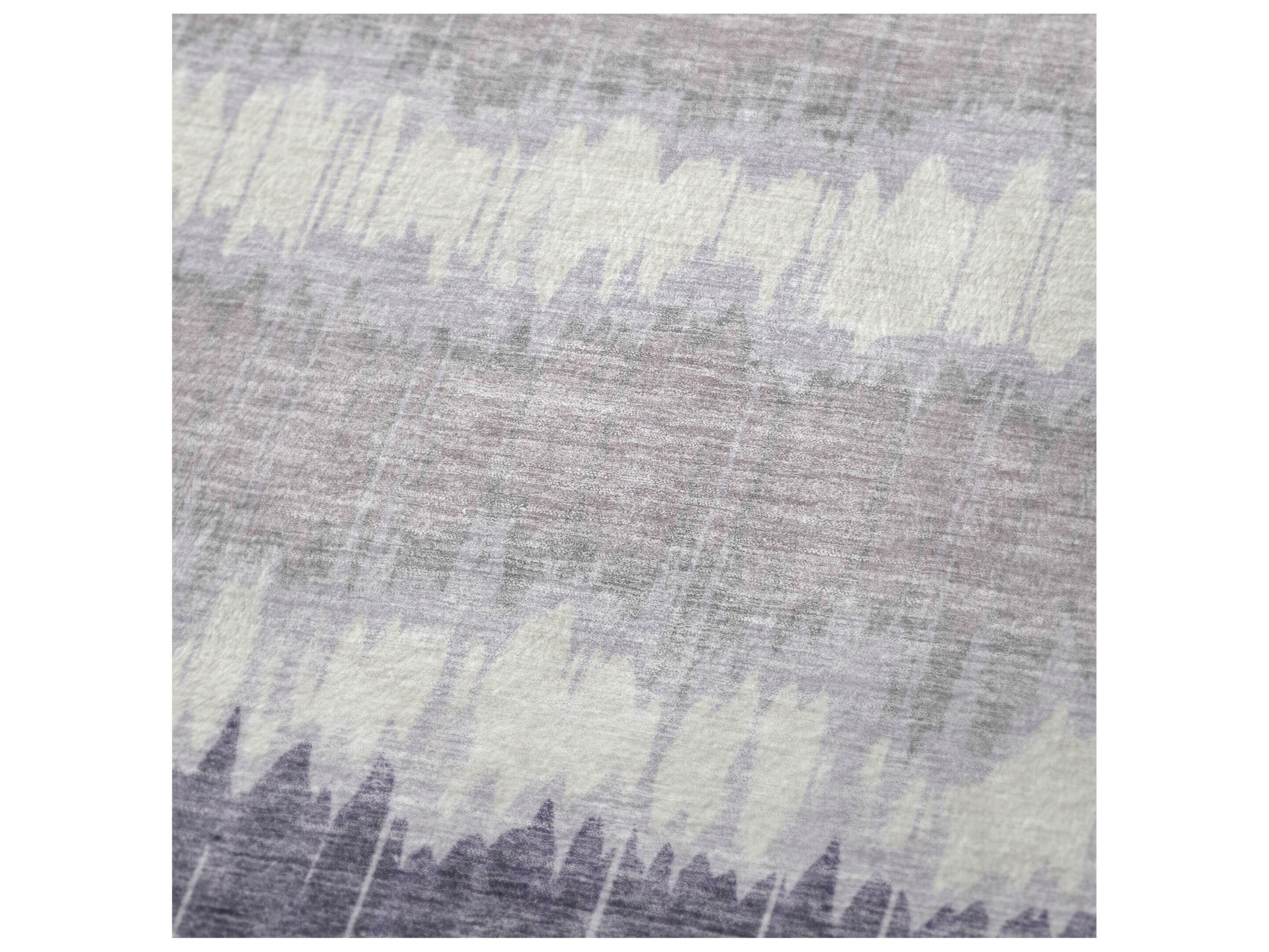 Dalyn Sherpa Purple Polyester Throw