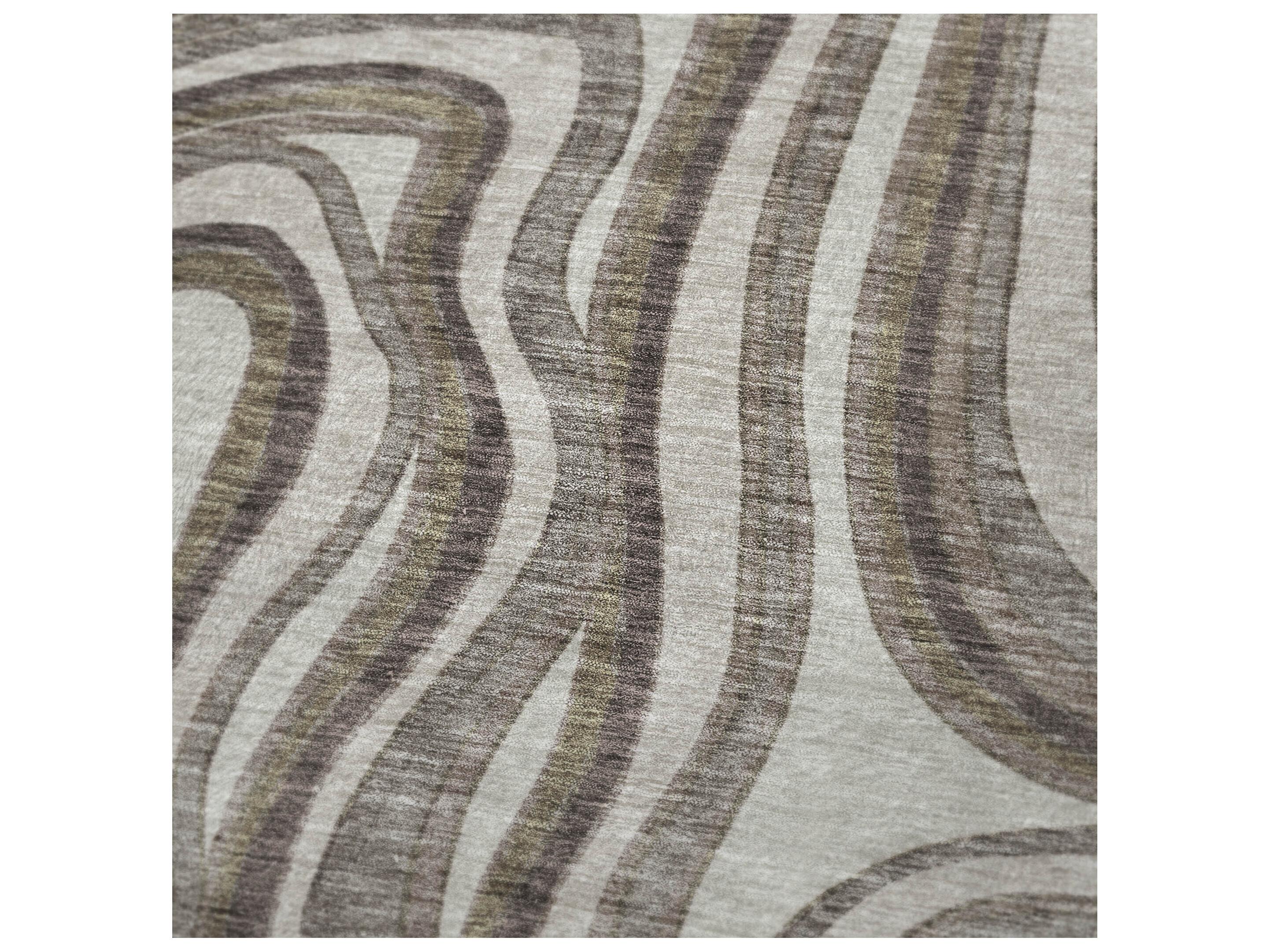 Dalyn Sherpa Brown Polyester Throw