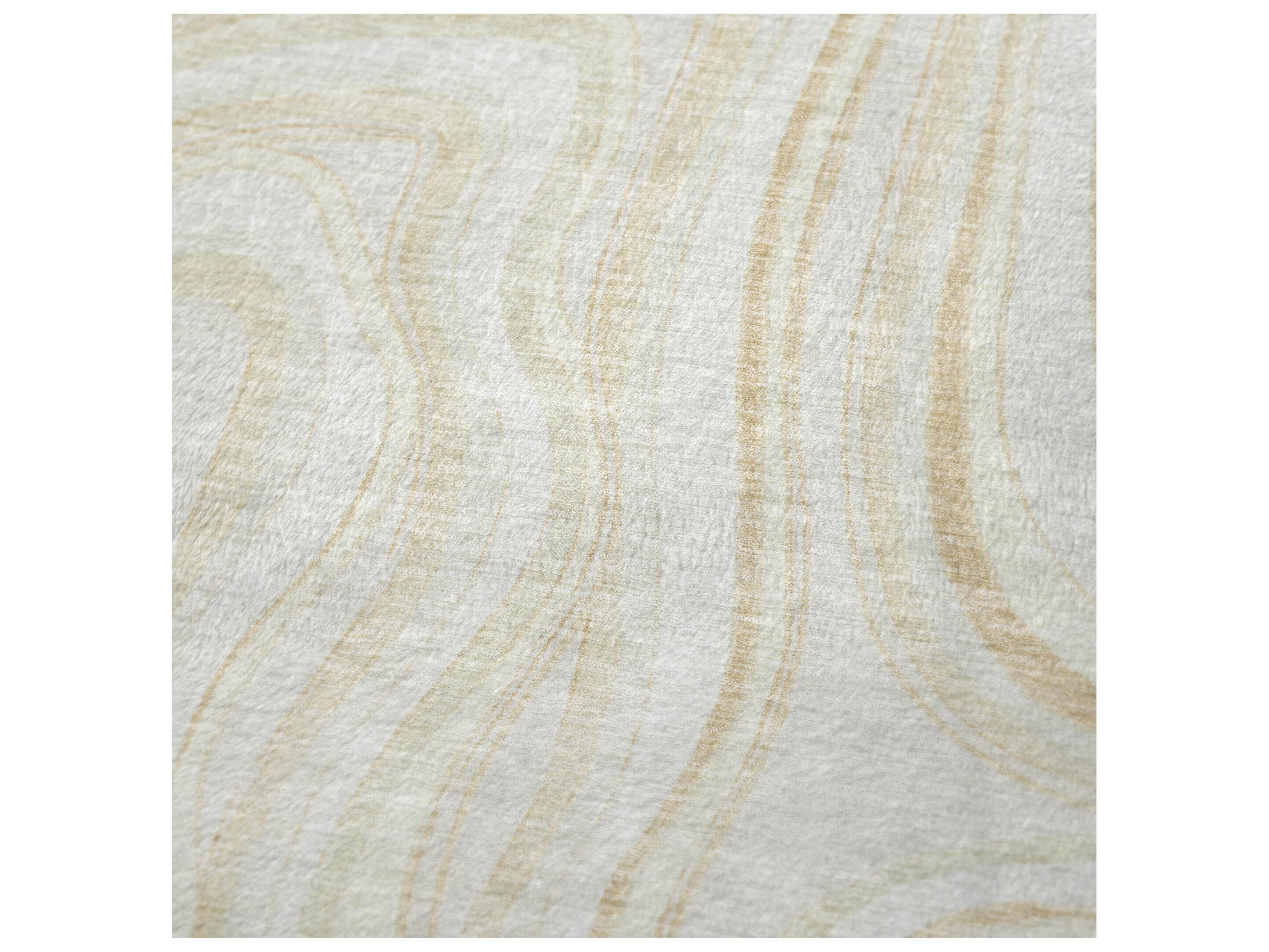 Dalyn Sherpa Ivory Polyester Throw